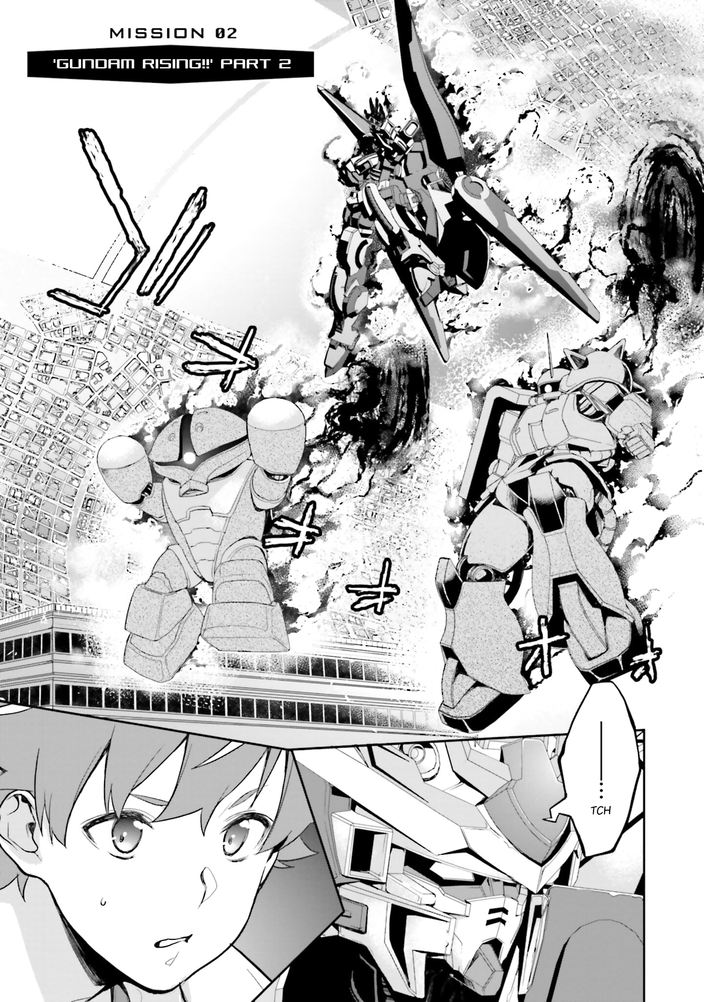 Mobile Suit Gundam N-Extreme Vol.1 Chapter 2: Mission 2 - Picture 1