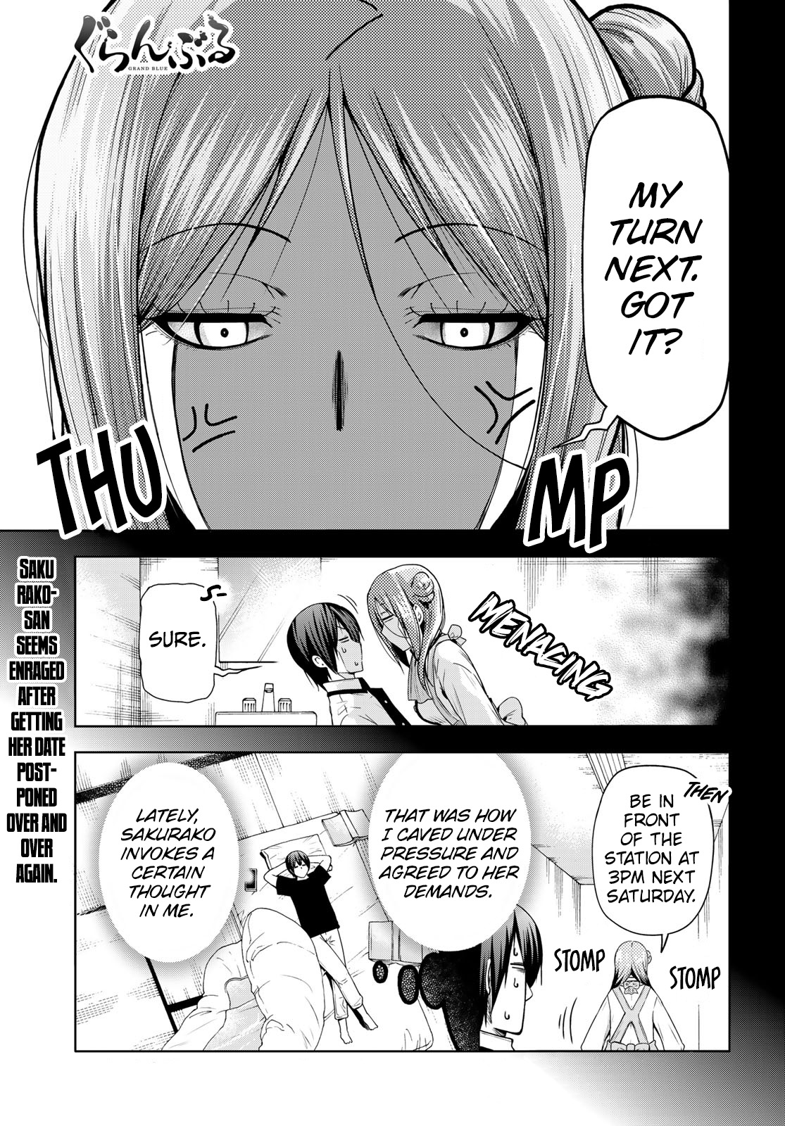 Grand Blue Chapter 83: Serving Herself Up - Picture 2