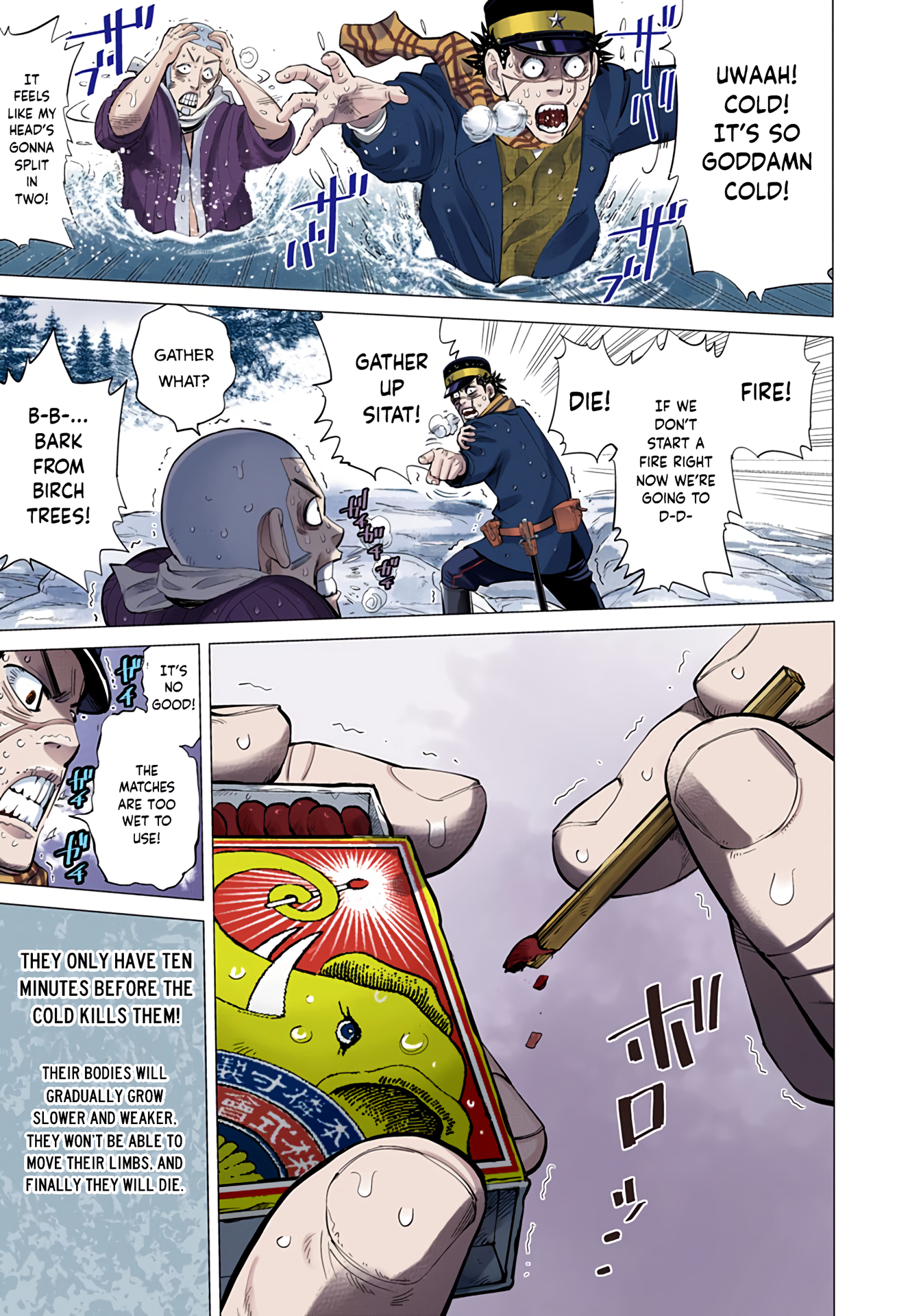 Golden Kamuy - Digital Colored Comics Vol.1 Chapter 7: The Escape King - Picture 3