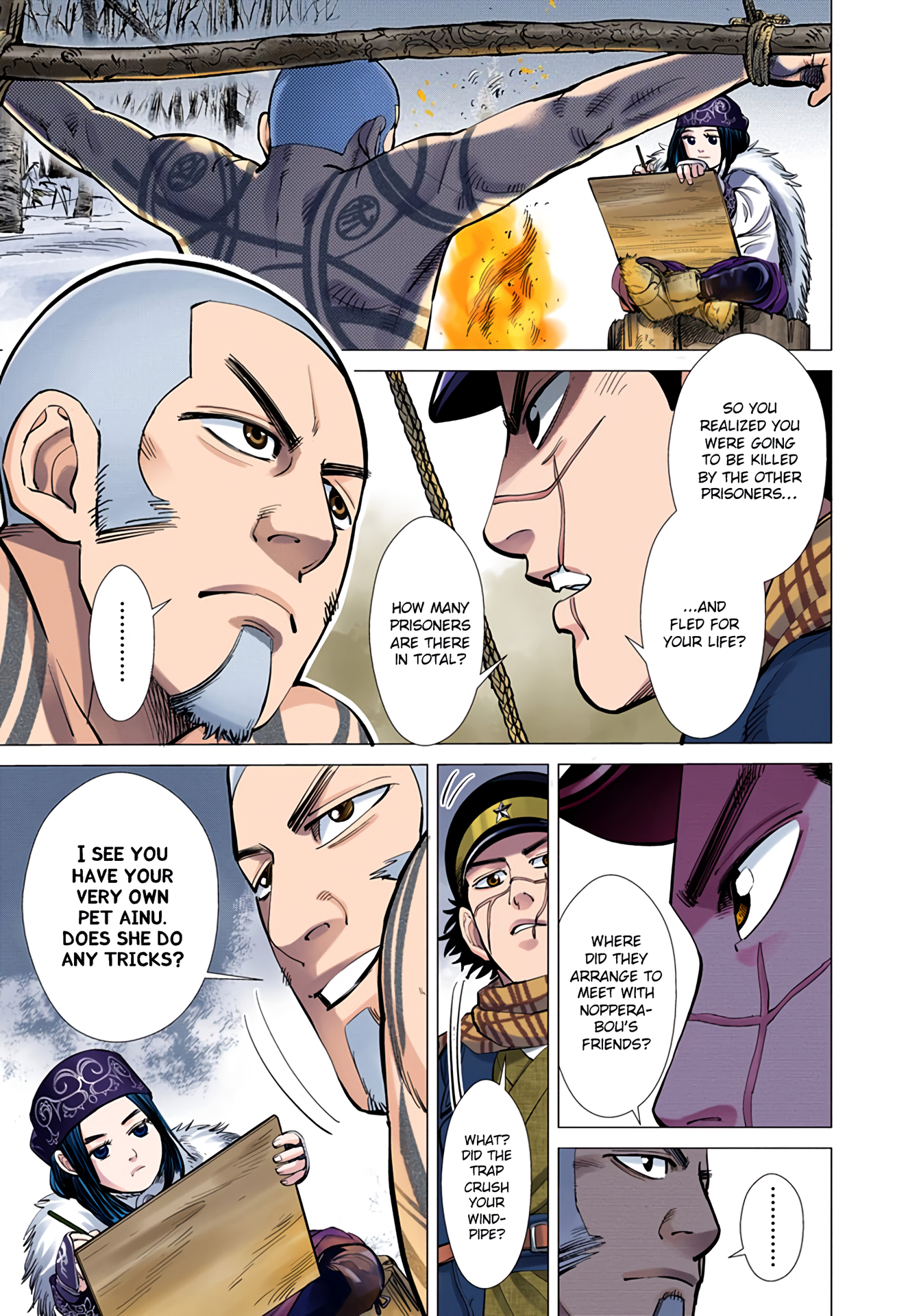 Golden Kamuy - Digital Colored Comics Vol.1 Chapter 6: Persecution - Picture 3