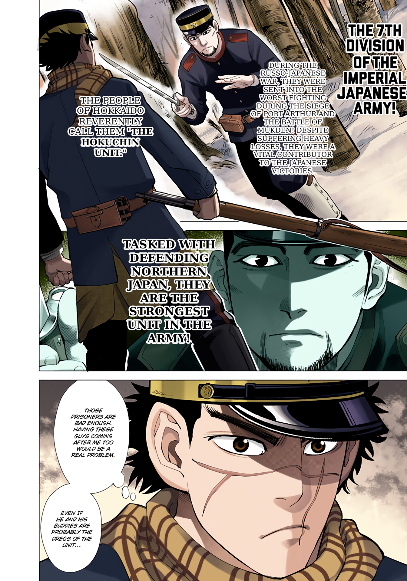Golden Kamuy - Digital Colored Comics Vol.1 Chapter 5: Hokuchin Unit - Picture 2