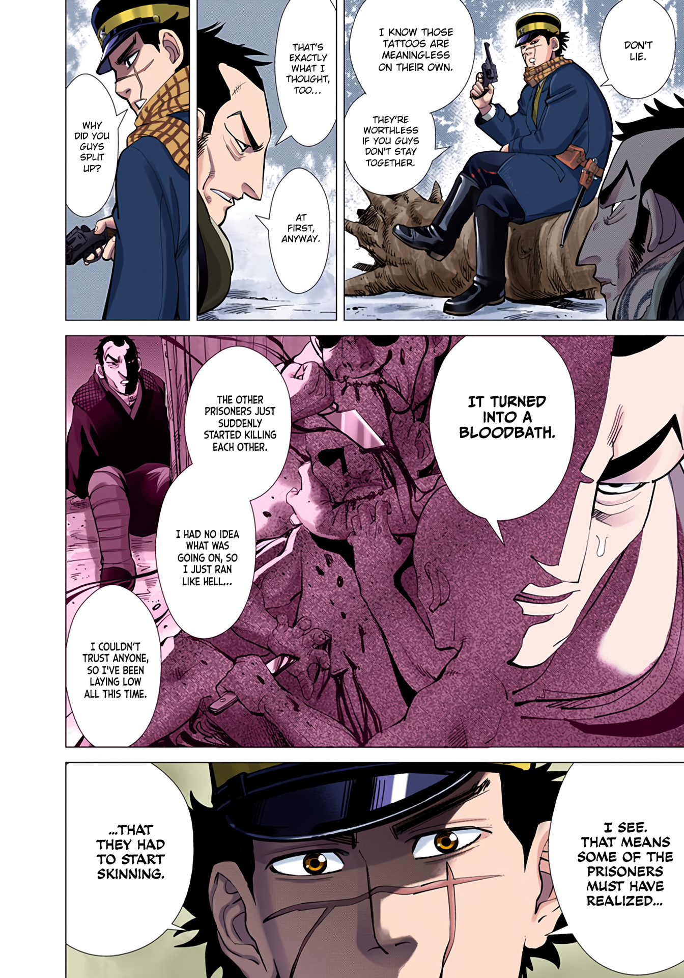 Golden Kamuy - Digital Colored Comics Vol.1 Chapter 4: Noppera-Bou - Picture 3