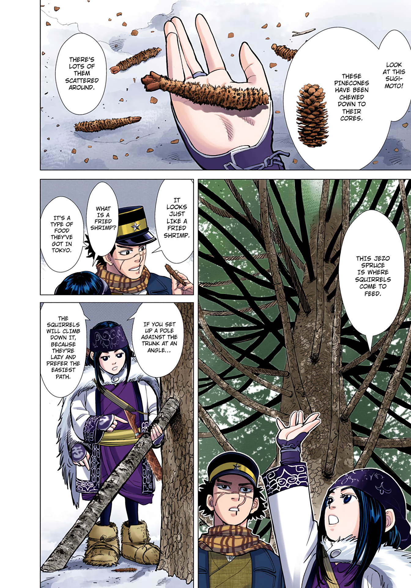 Golden Kamuy - Digital Colored Comics Vol.1 Chapter 3: Trap - Picture 2
