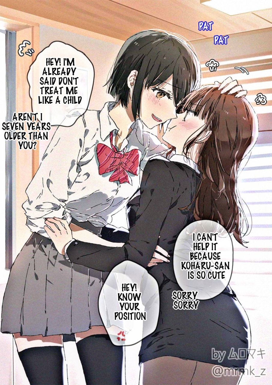100 Days Of Yuri Challenge Chapter 23: Day 23 - Jk And Ol (+ Height Difference) - Picture 1