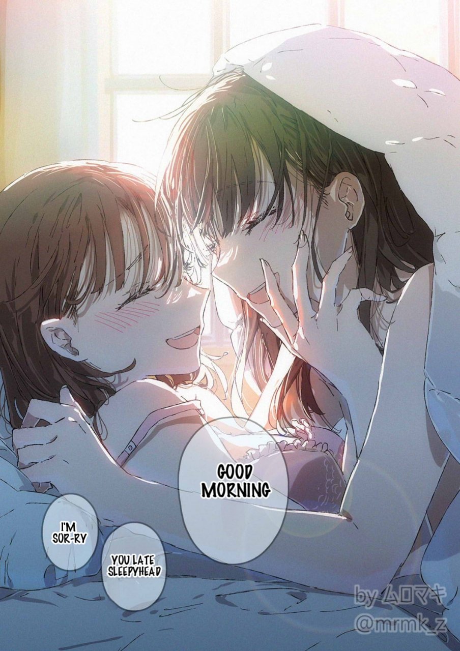 100 Days Of Yuri Challenge Chapter 22: Day 22 - Morning Kiss - Picture 1