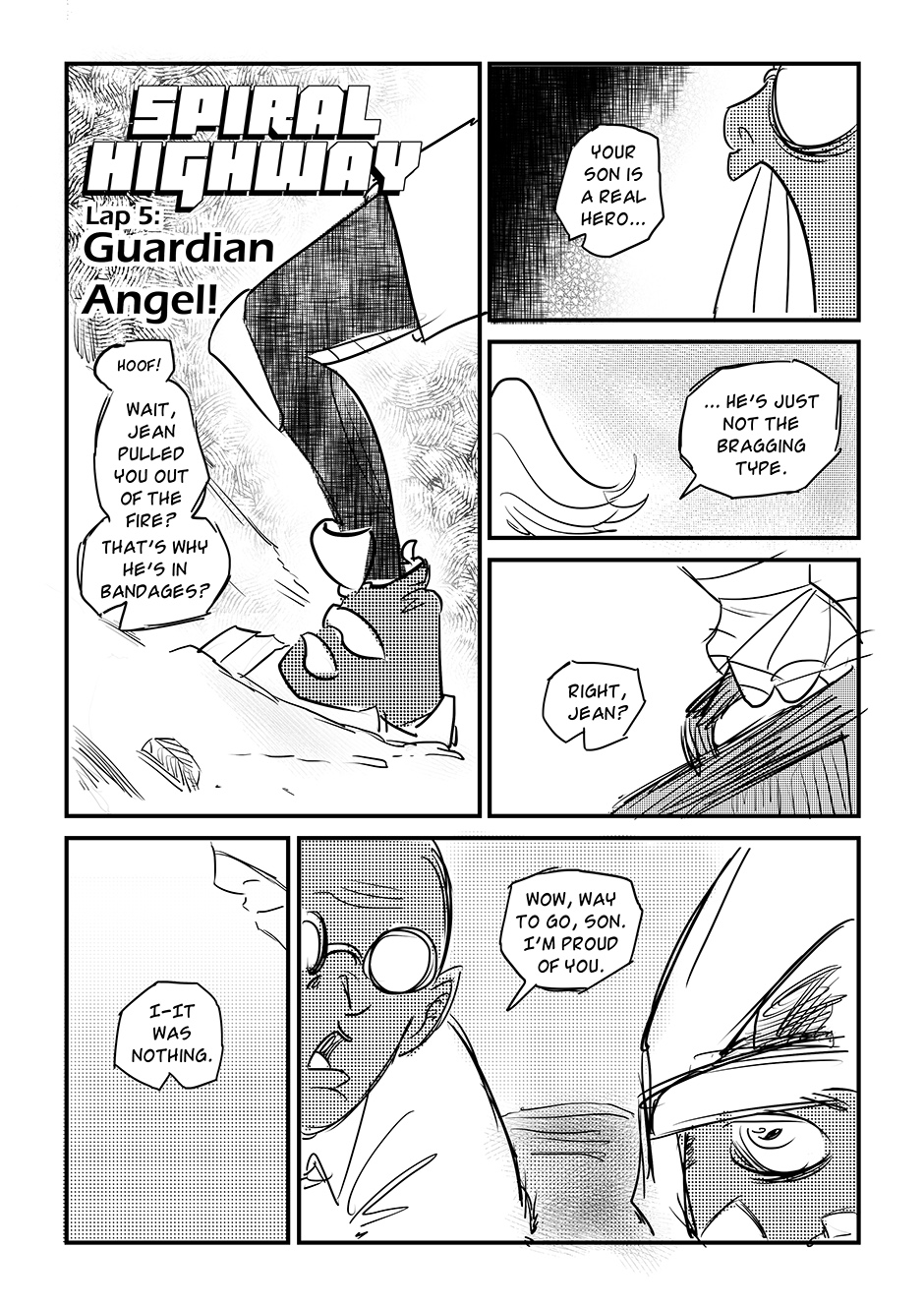 Spiral Highway Vol.1 Chapter 5: Guardian Angel! - Picture 1