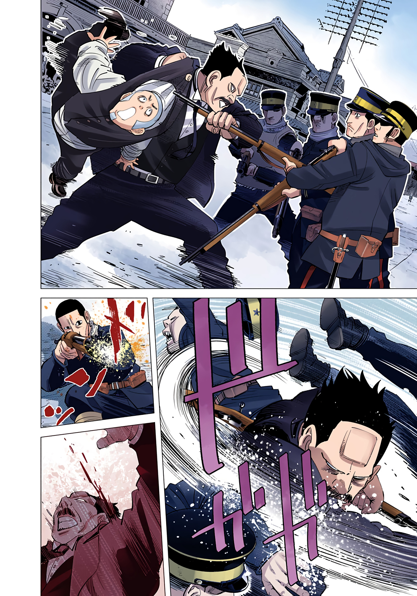 Golden Kamuy - Digital Colored Comics Vol.4 Chapter 34: Contact - Picture 3