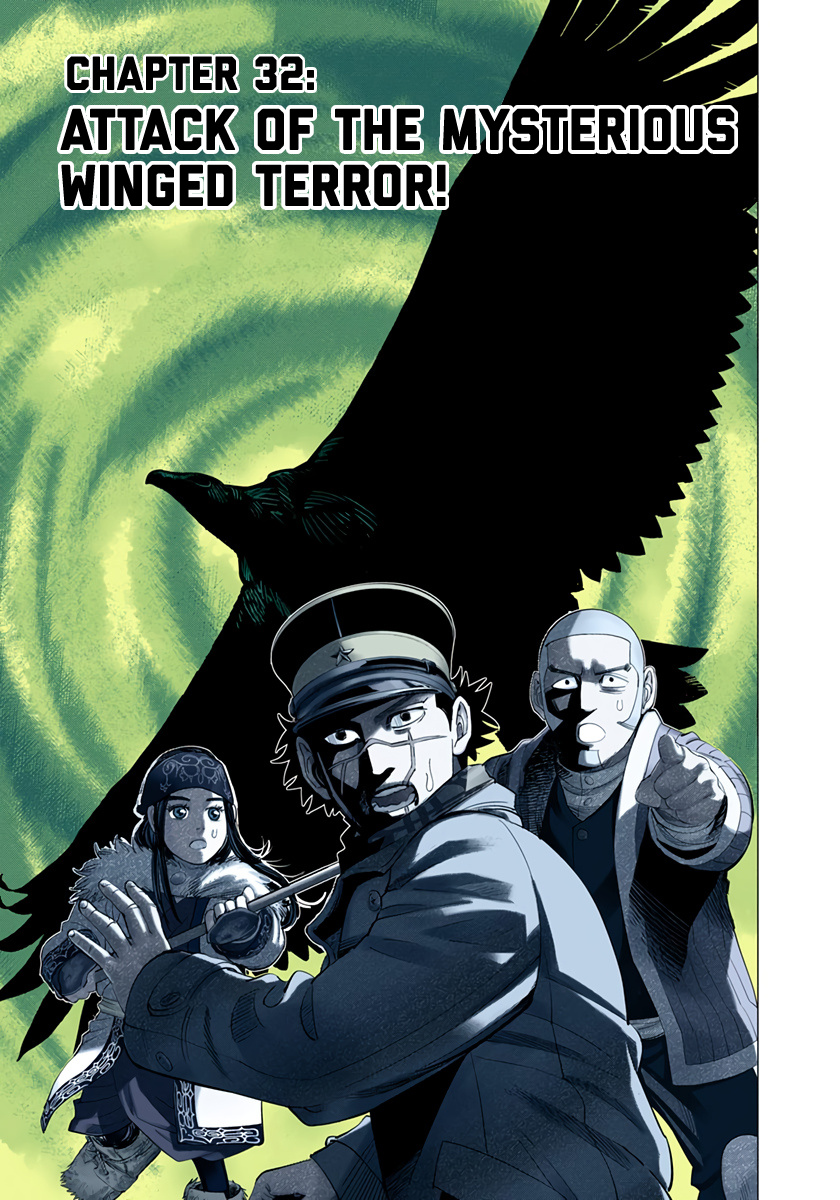 Golden Kamuy - Digital Colored Comics Vol.4 Chapter 32: Attack Of The Mysterious Winged Terror! - Picture 1