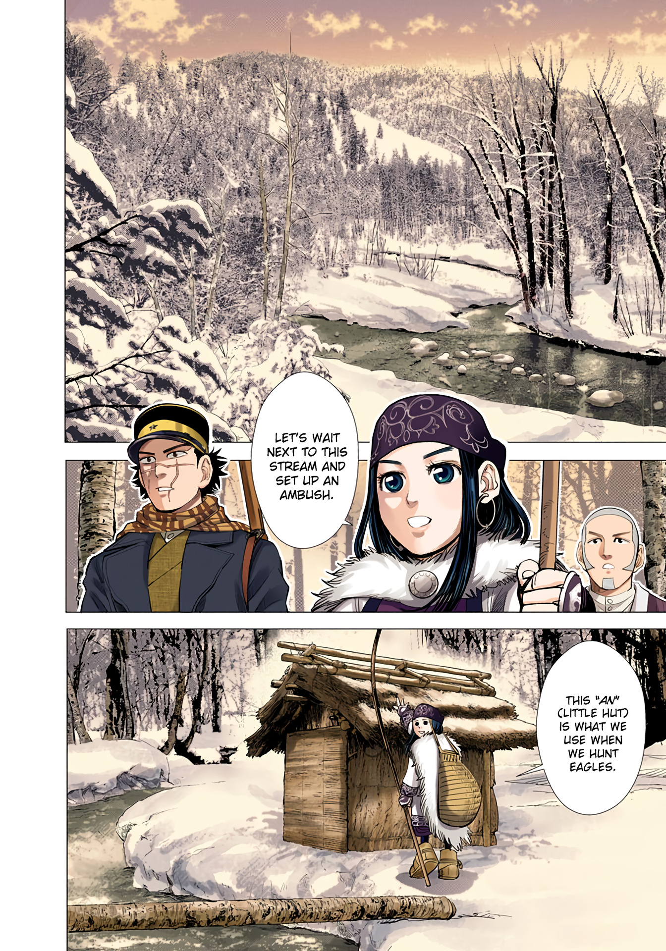 Golden Kamuy - Digital Colored Comics Vol.4 Chapter 32: Attack Of The Mysterious Winged Terror! - Picture 2