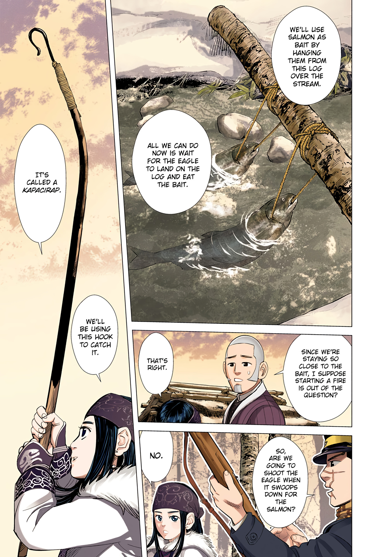 Golden Kamuy - Digital Colored Comics Vol.4 Chapter 32: Attack Of The Mysterious Winged Terror! - Picture 3