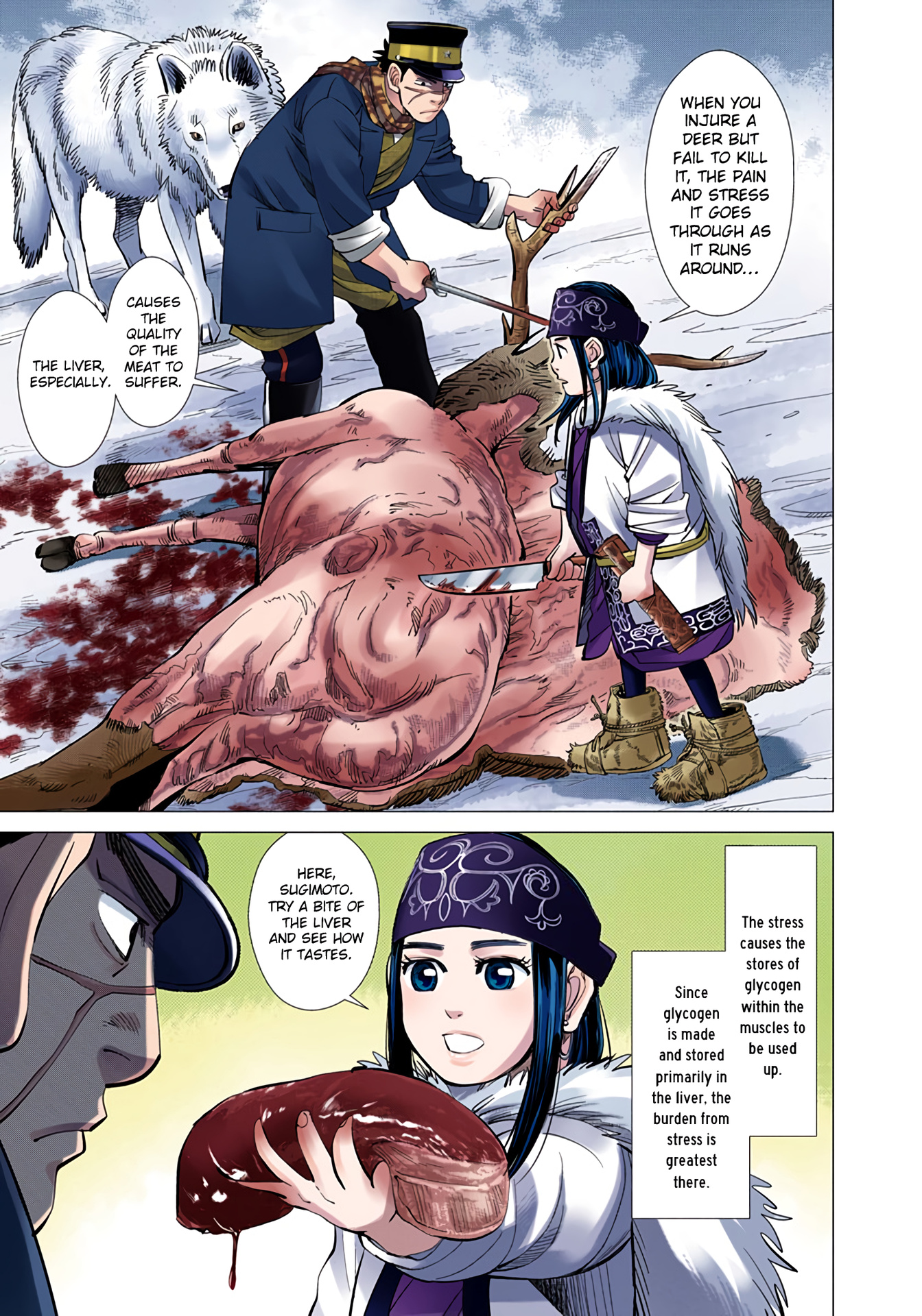 Golden Kamuy - Digital Colored Comics Vol.3 Chapter 25: Yuk - Picture 2