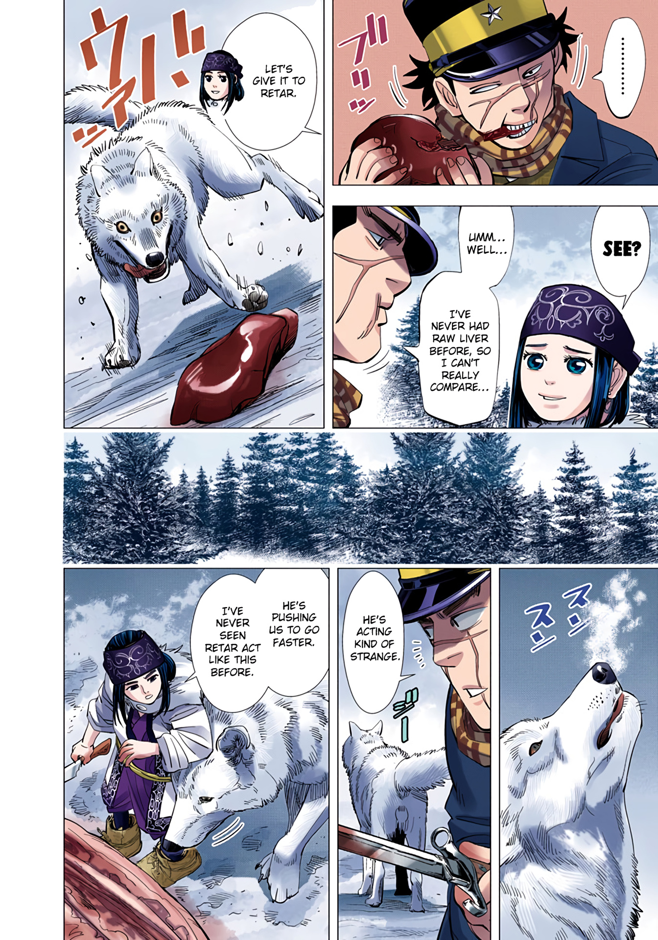 Golden Kamuy - Digital Colored Comics Vol.3 Chapter 25: Yuk - Picture 3