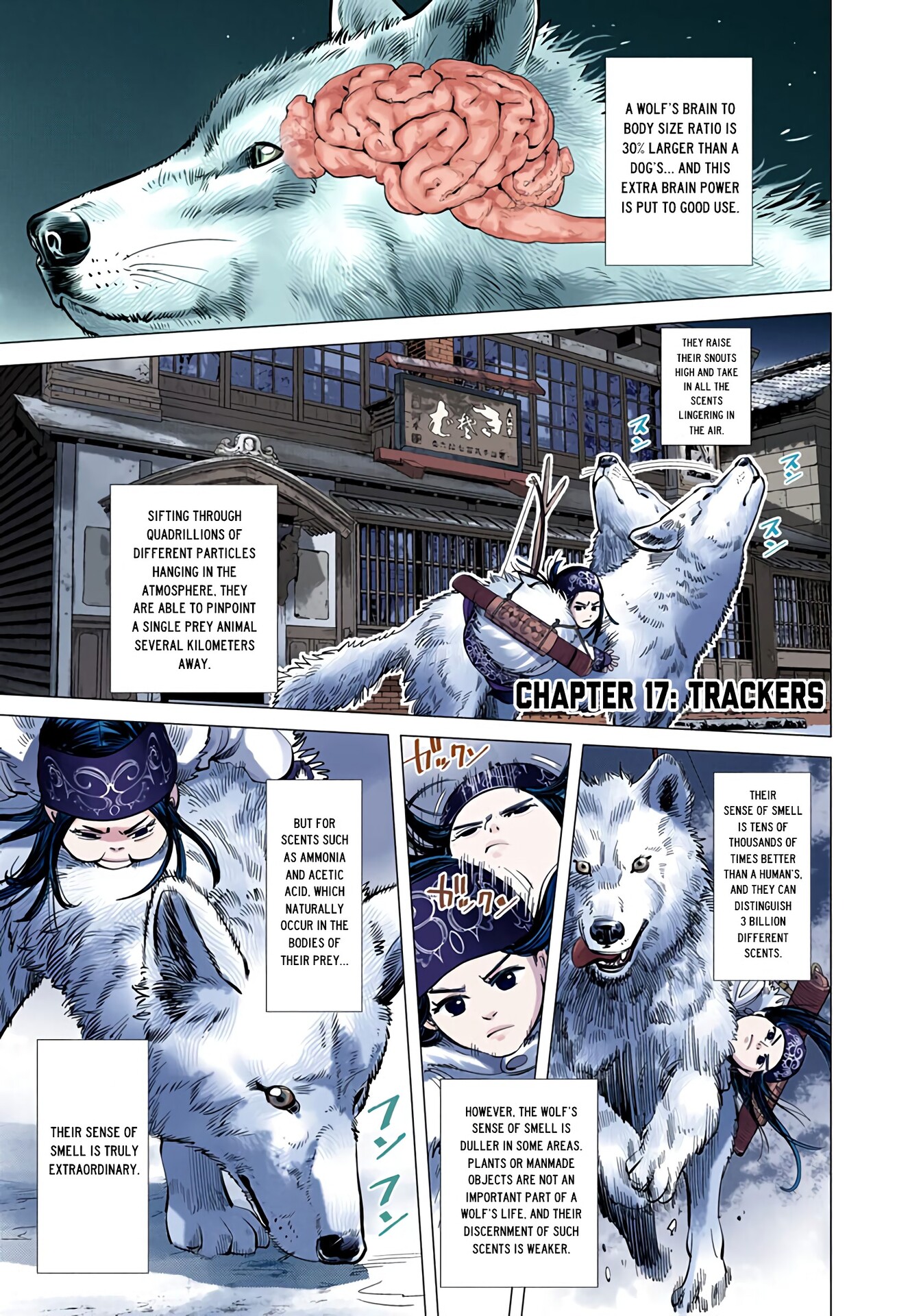 Golden Kamuy - Digital Colored Comics Vol.2 Chapter 17: Trackers - Picture 1