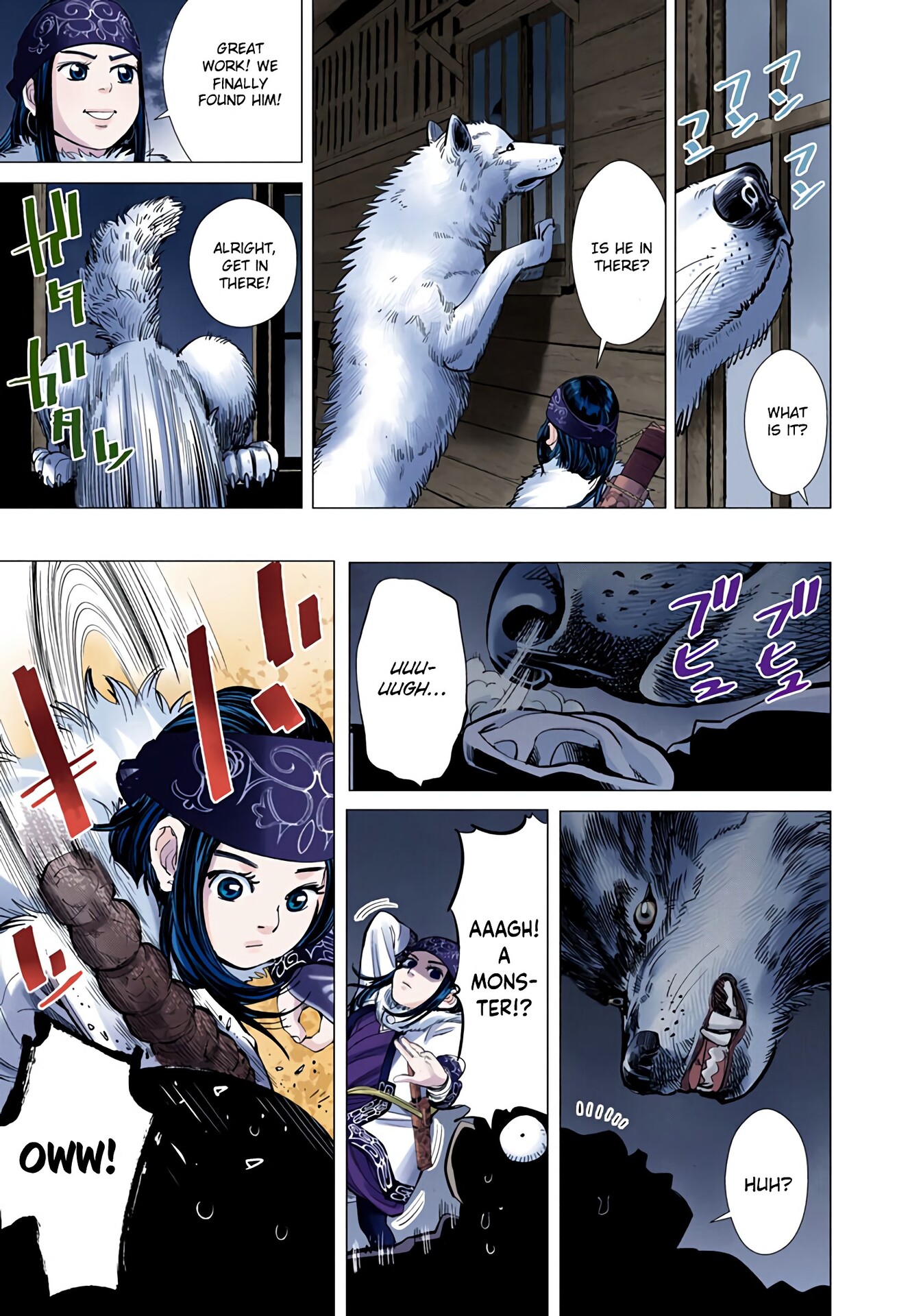 Golden Kamuy - Digital Colored Comics Vol.2 Chapter 17: Trackers - Picture 3