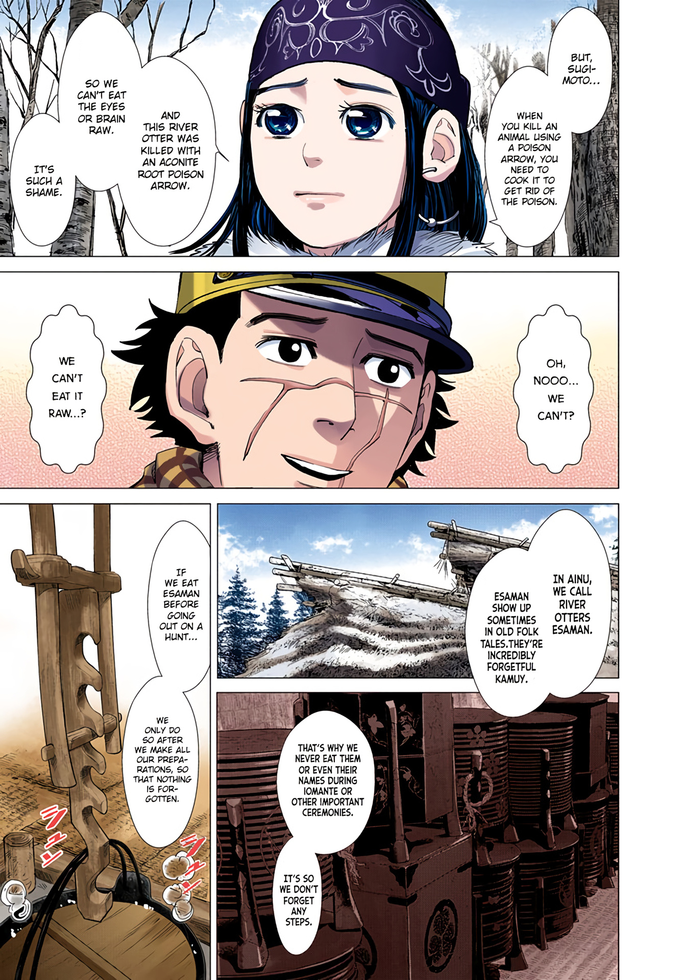 Golden Kamuy - Digital Colored Comics Vol.2 Chapter 14: Howling - Picture 3