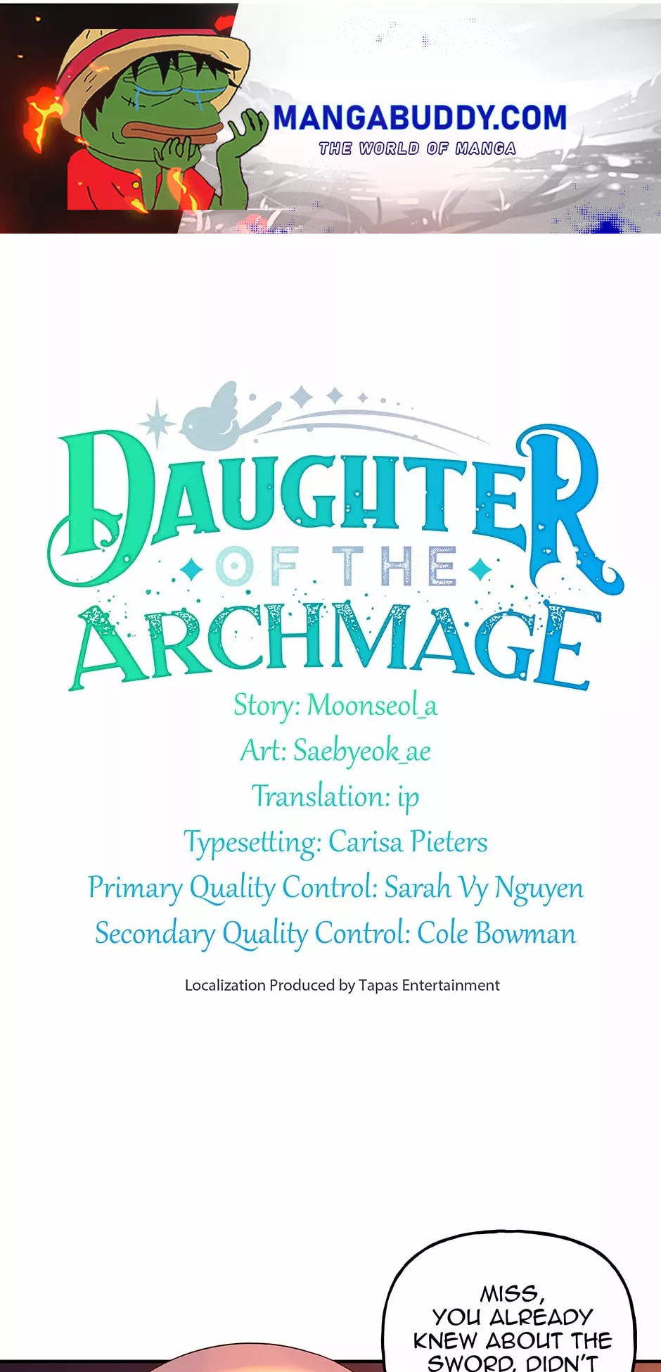 The Archmage's Daughter Chapter 160 - Picture 1