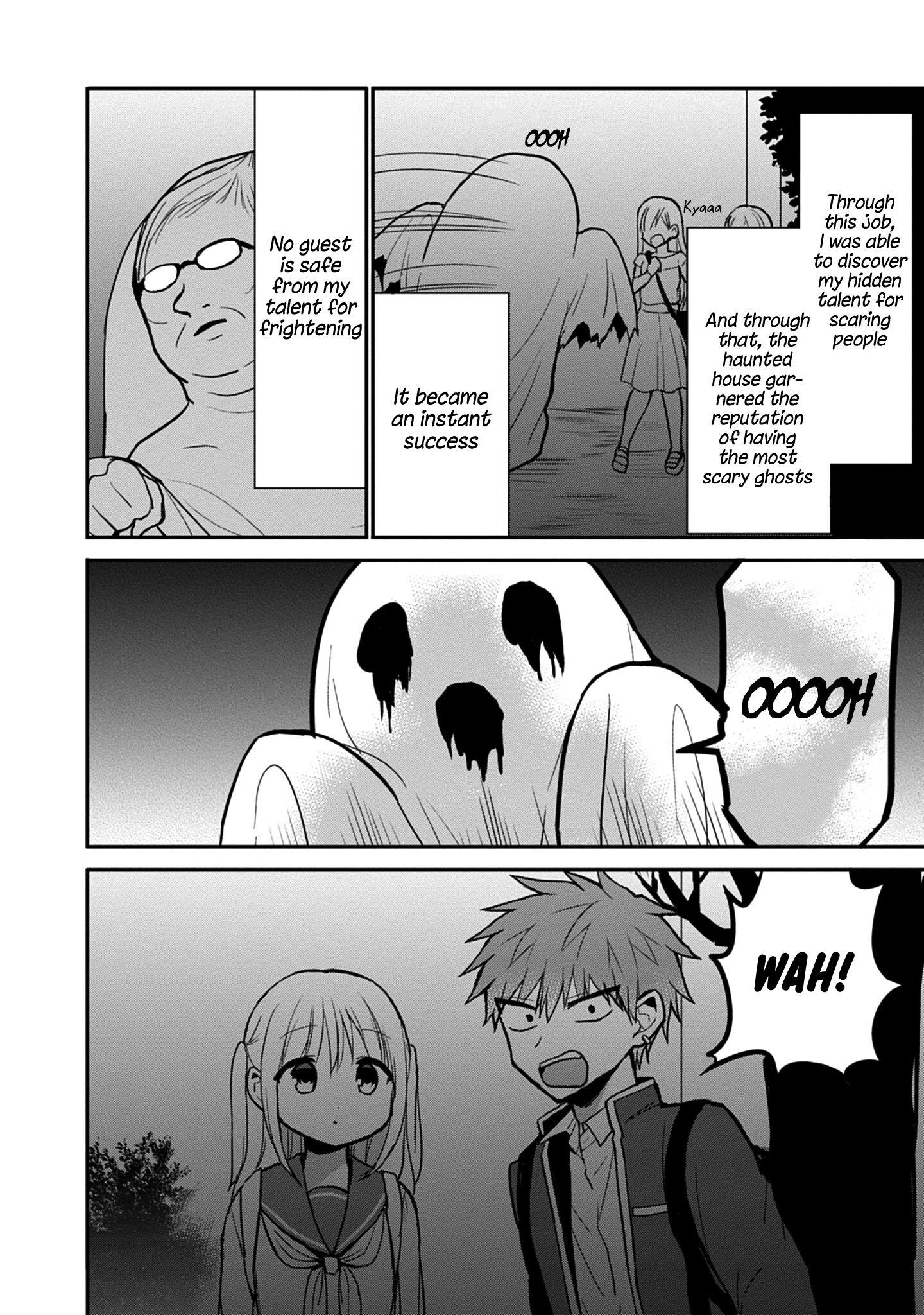 Expressionless Kashiwada-San And Emotional Oota-Kun Vol.6 Chapter 68: Kashiwada-San And The Haunted House - Picture 3