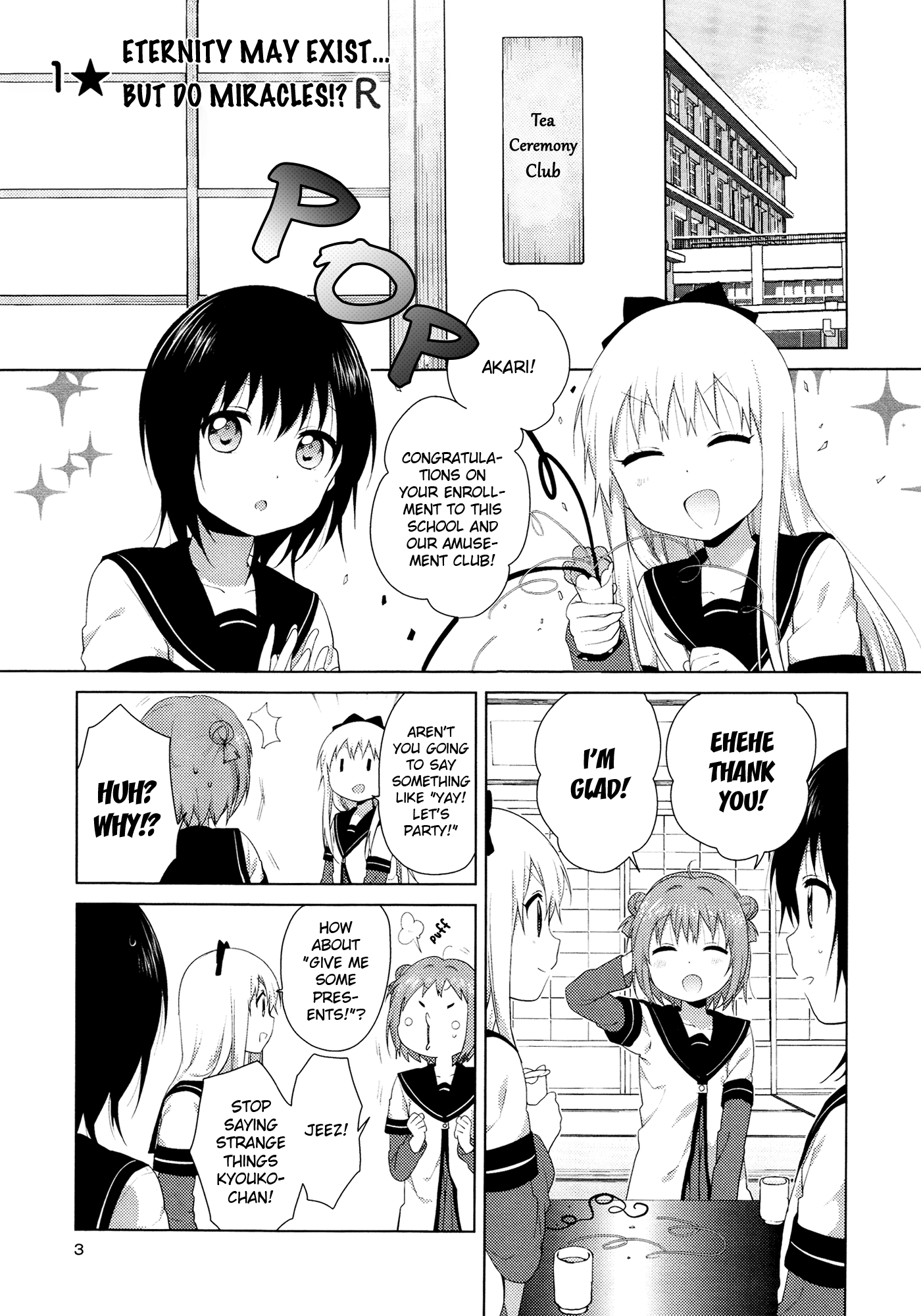 Yuru Yuri Vol.11 Chapter 78.6: Beginnings R1: Eternity May Exist...but Do Miracles!? - Picture 2