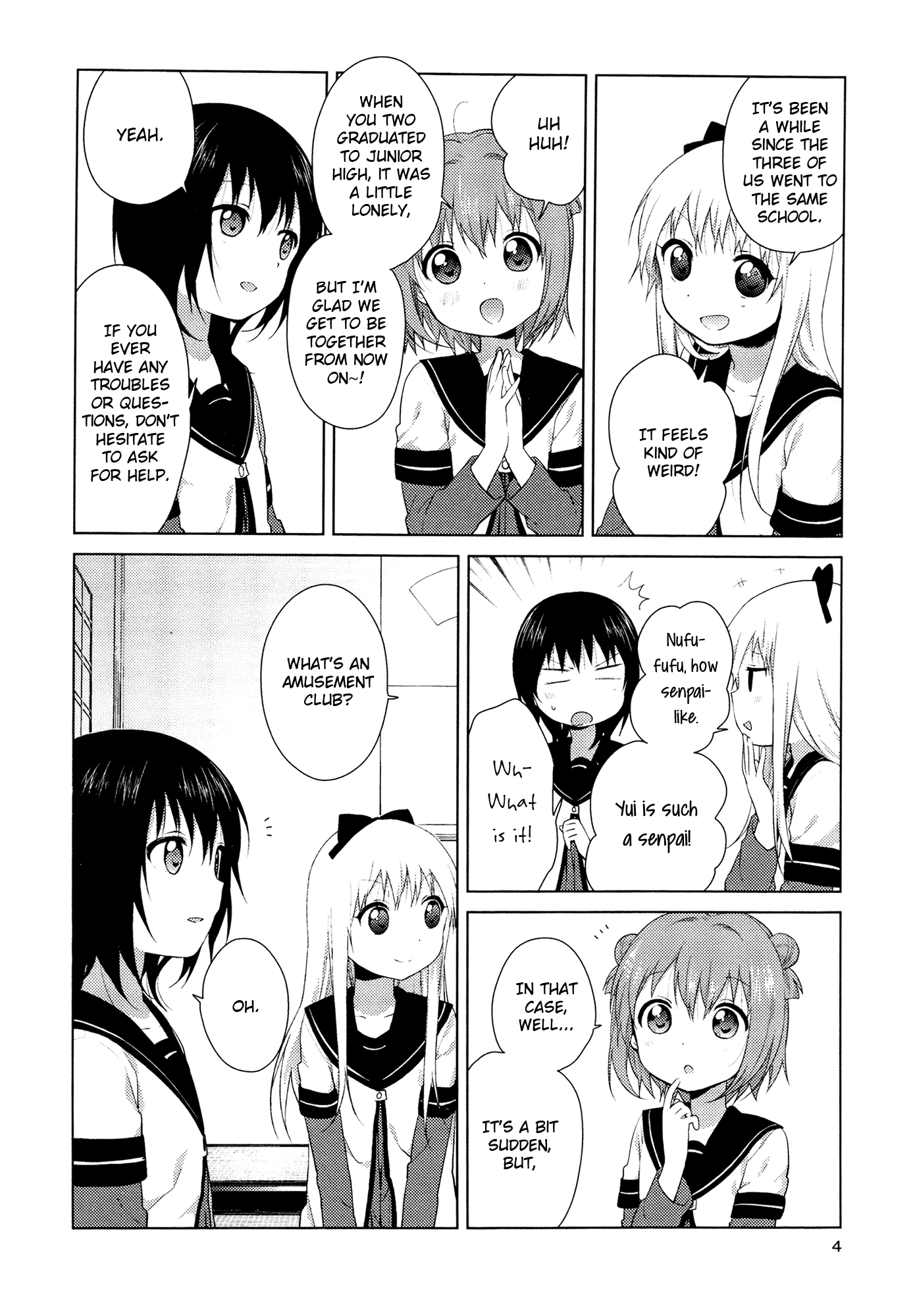 Yuru Yuri Vol.11 Chapter 78.6: Beginnings R1: Eternity May Exist...but Do Miracles!? - Picture 3
