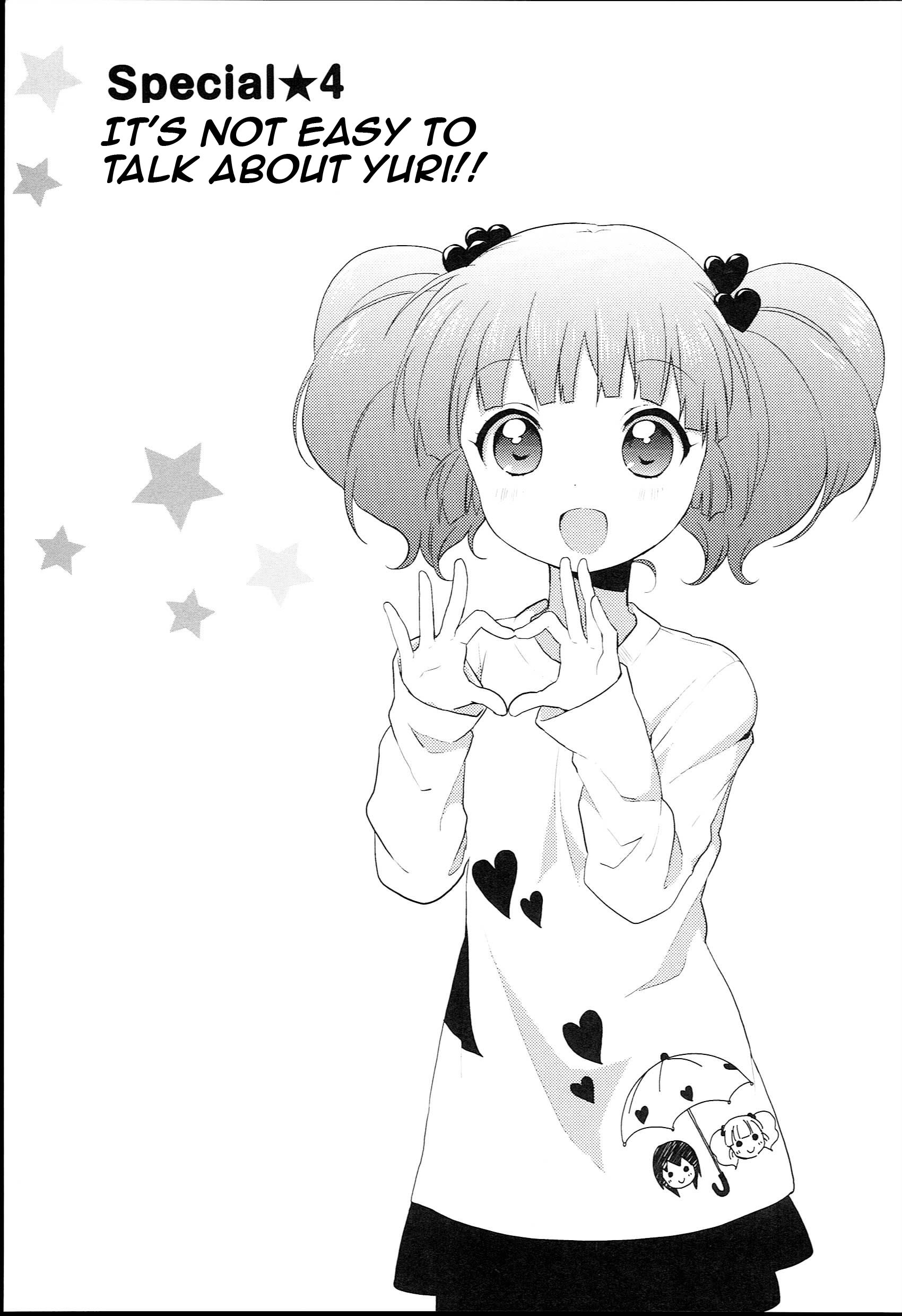 Yuru Yuri Vol.6 Chapter 51.06: Special 4 - It's Not Easy To Talk About Yuri!! - Picture 1