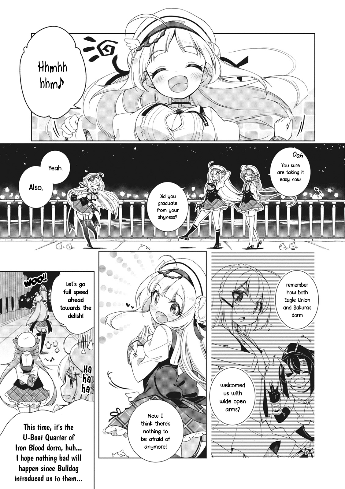 Azur Lane Smile Dish! Vol.1 Chapter 3: U-Boats And Friend-Making Meat Dishes - Picture 1