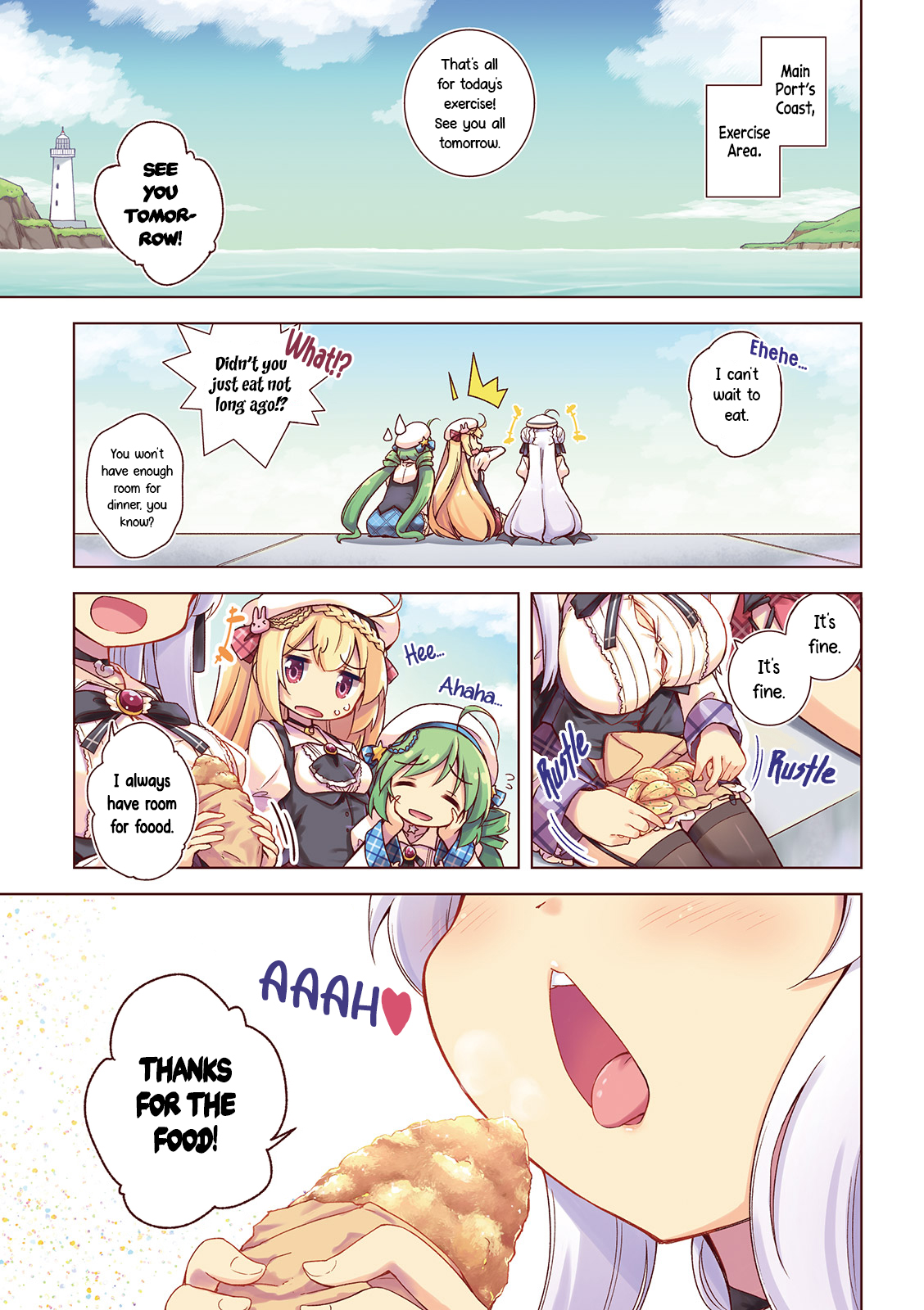 Azur Lane Smile Dish! Vol.1 Chapter 1: A Timid Girl And Her First Meal - Picture 2