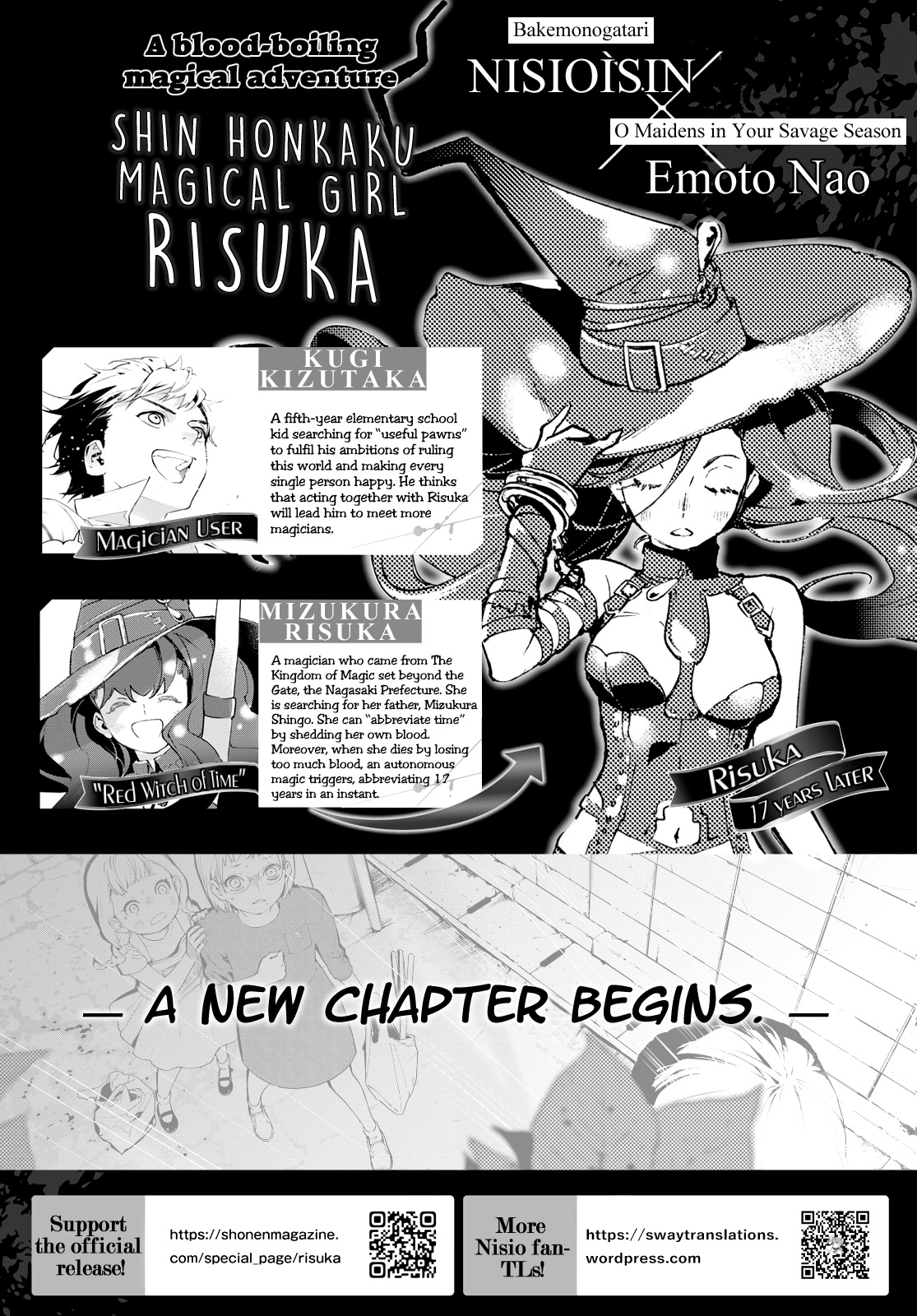 Shin Honkaku Mahou Shoujo Risuka Vol.2 Chapter 4: Let There Be Light Where There Is Shadow. - The Kidnapper Of Young Girls - Picture 1