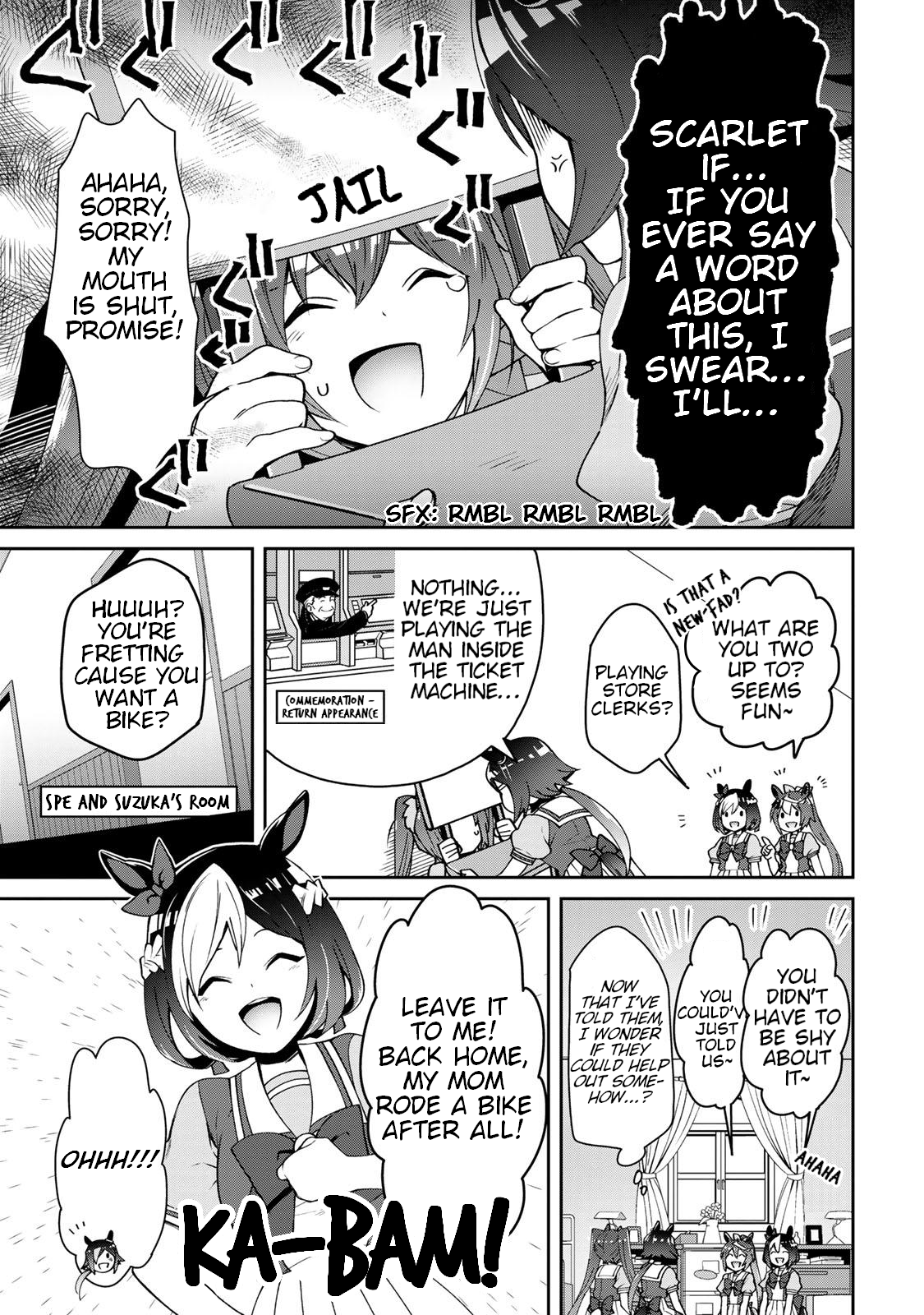 Starting Gate! Uma Musume Pretty Derby Vol.2 Chapter 14.5: Vodka Special - Picture 3