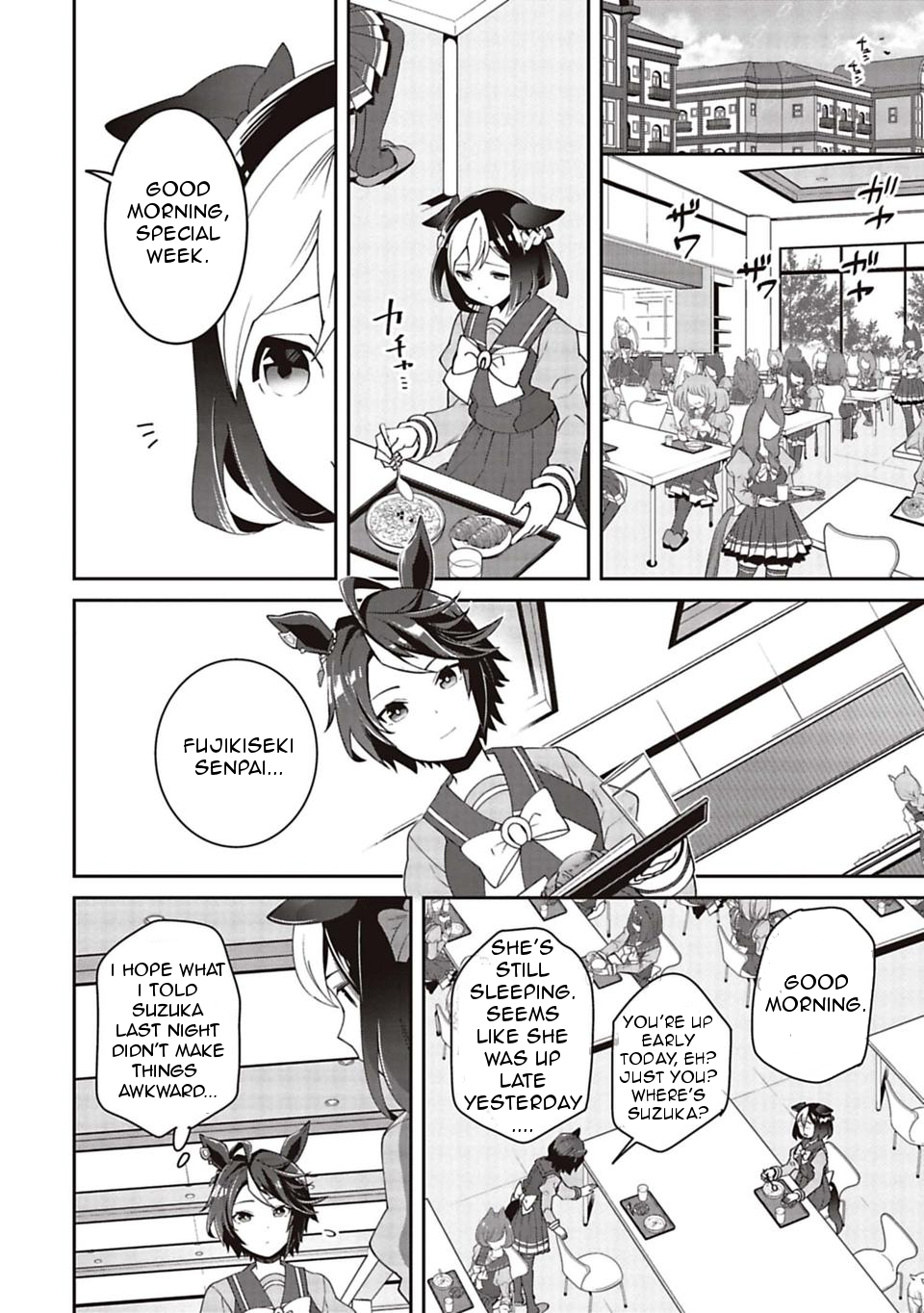 Starting Gate! Uma Musume Pretty Derby Vol.1 Chapter 6: The Distance Between Two People 3 - Picture 2