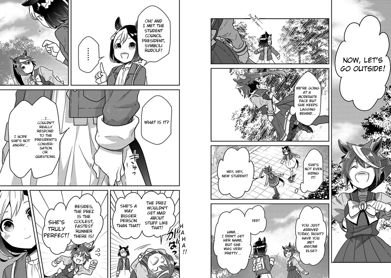 Starting Gate! Uma Musume Pretty Derby Vol.1 Chapter 3: Special Today! 3 - Picture 3