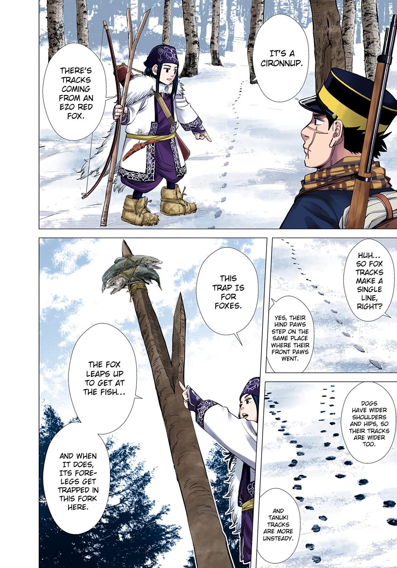 Golden Kamuy - Digital Colored Comics Vol.4 Chapter 35: Courtship - Picture 2