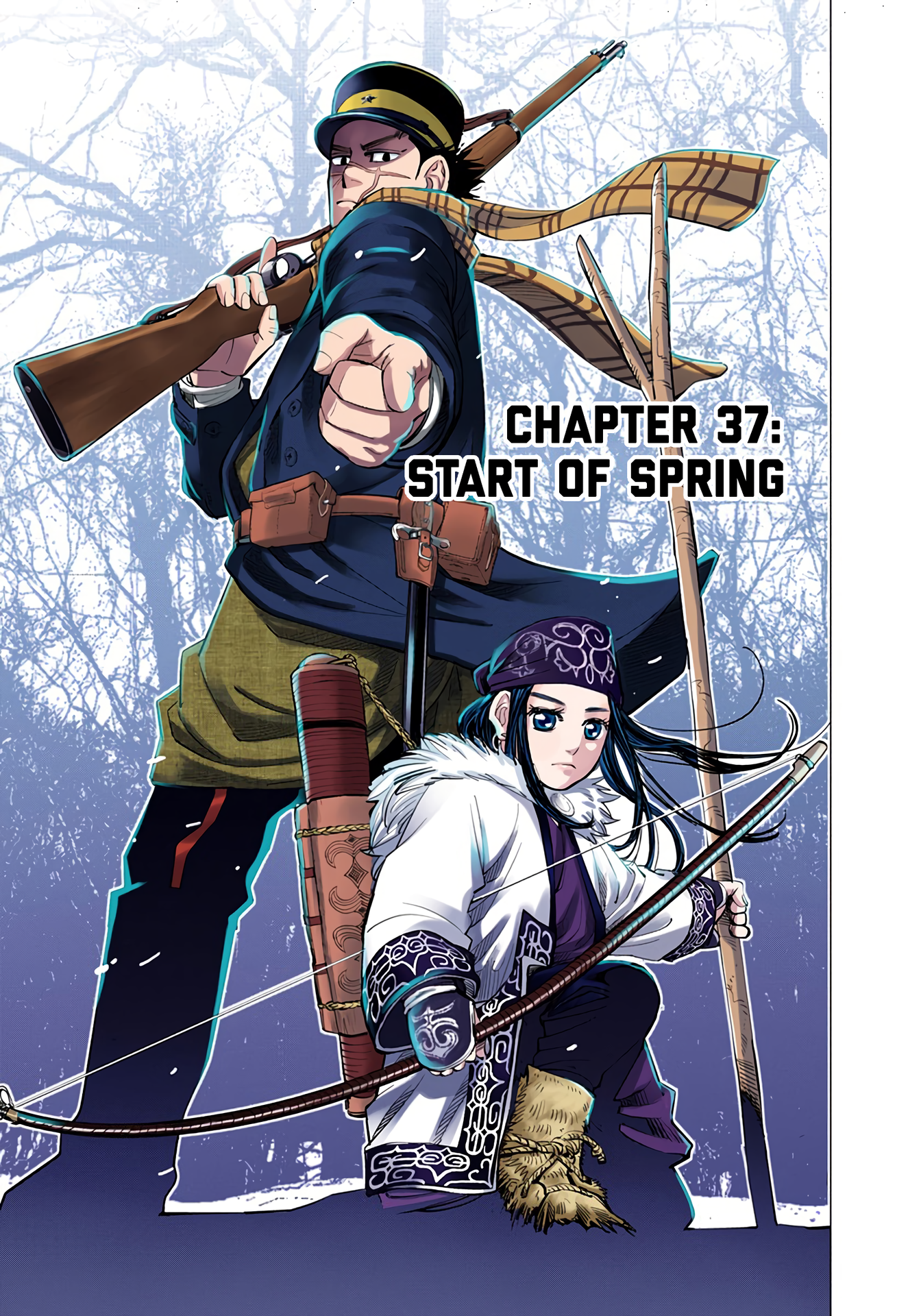 Golden Kamuy - Digital Colored Comics Vol.4 Chapter 37: Start Of Spring - Picture 1
