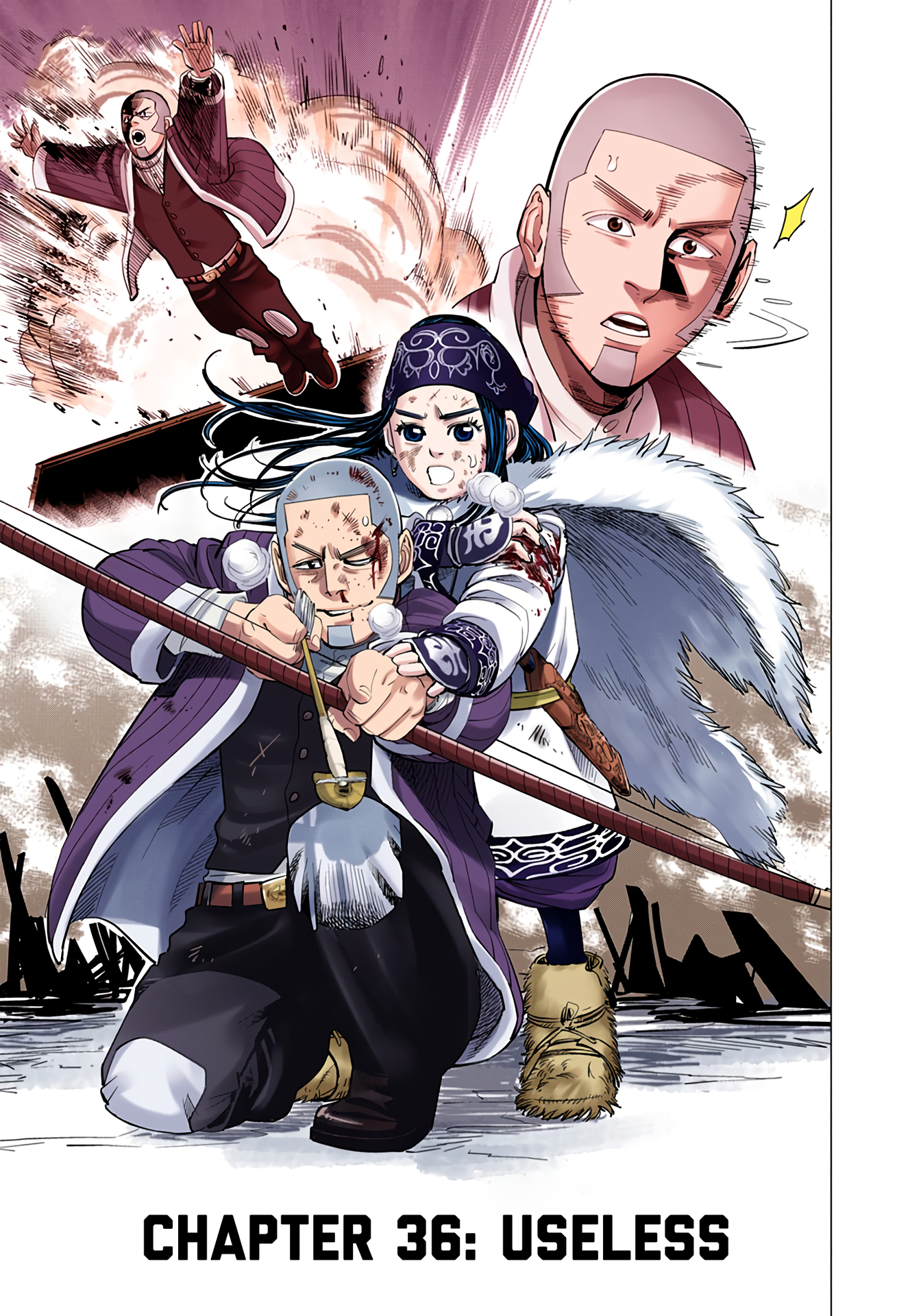 Golden Kamuy - Digital Colored Comics Vol.4 Chapter 36: Useless - Picture 1