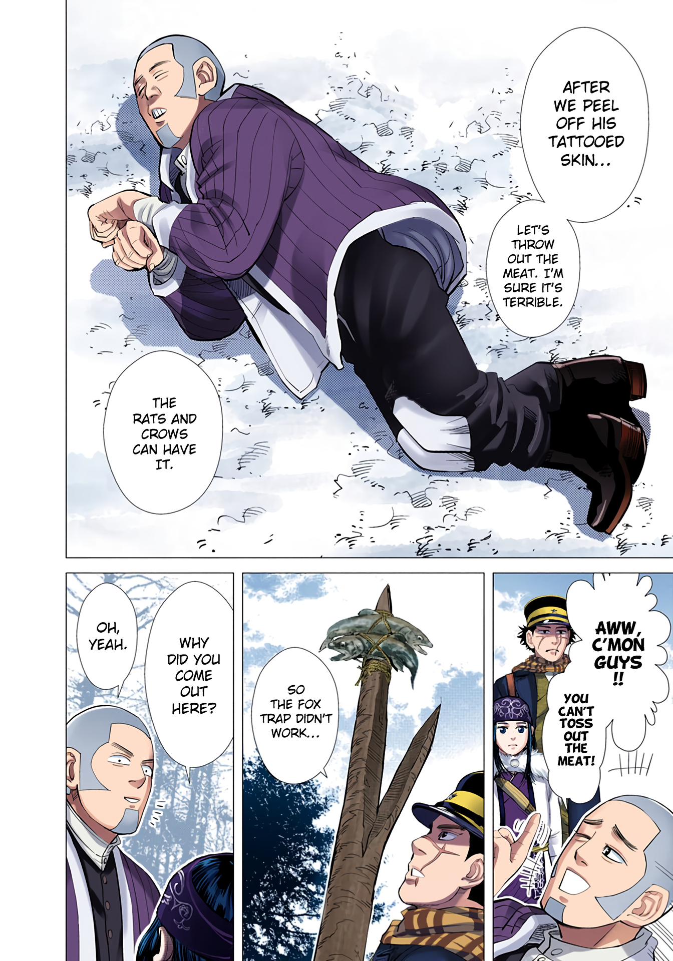 Golden Kamuy - Digital Colored Comics Vol.4 Chapter 36: Useless - Picture 2