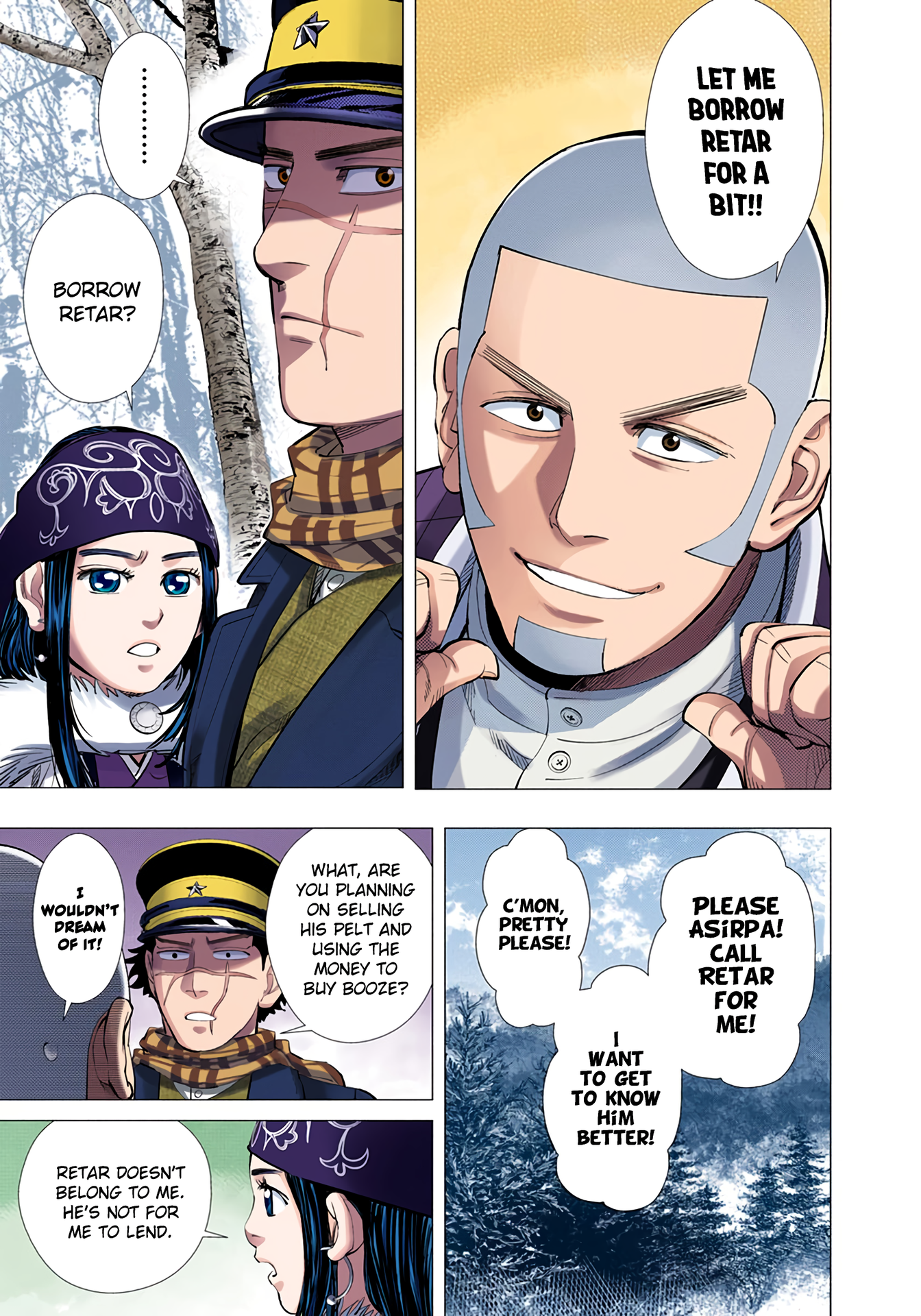 Golden Kamuy - Digital Colored Comics Vol.4 Chapter 36: Useless - Picture 3