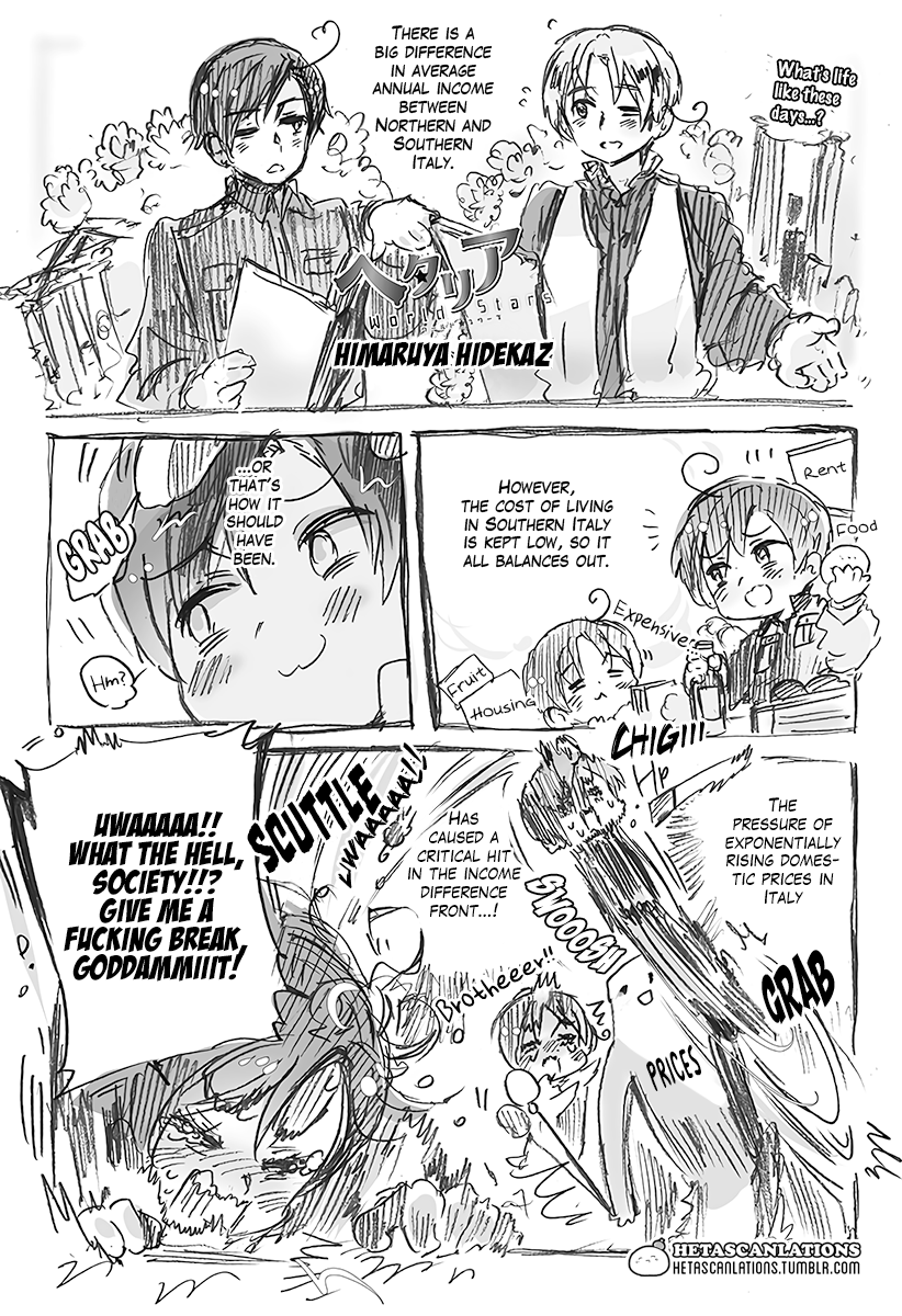 Hetalia World Stars Chapter 464: What's Life Like These Days...? - Picture 1