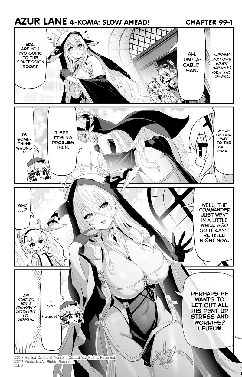 Azur Lane 4-Koma: Slow Ahead Chapter 99 - Picture 1