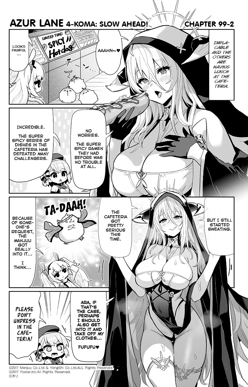 Azur Lane 4-Koma: Slow Ahead Chapter 99 - Picture 2