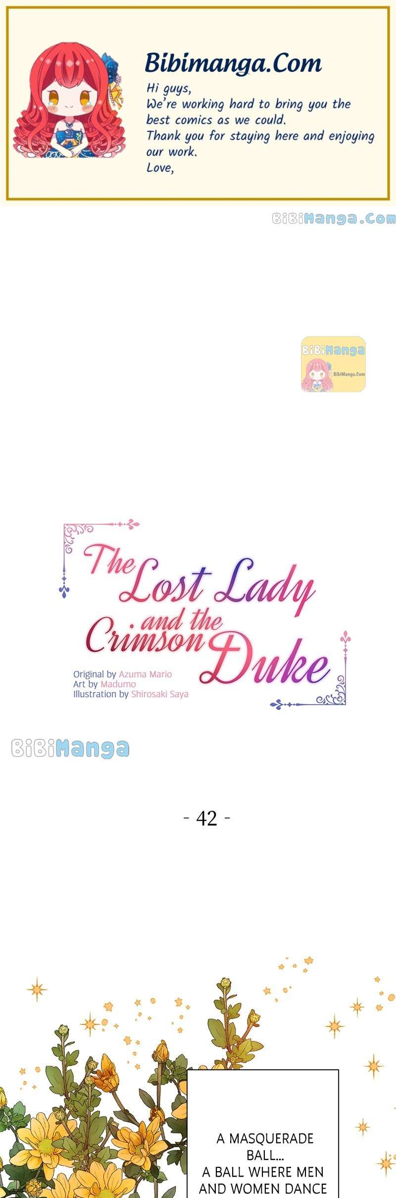 The Lost Lady And The Crimson Duke Chapter 42 - Picture 1
