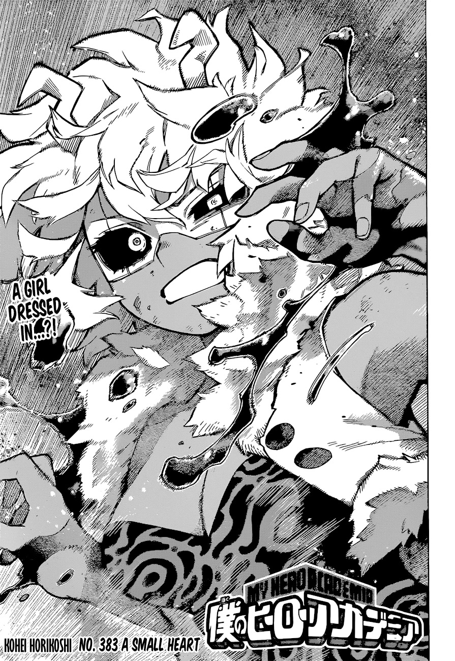 Boku No Hero Academia Chapter 383: A Small Heart - Picture 1