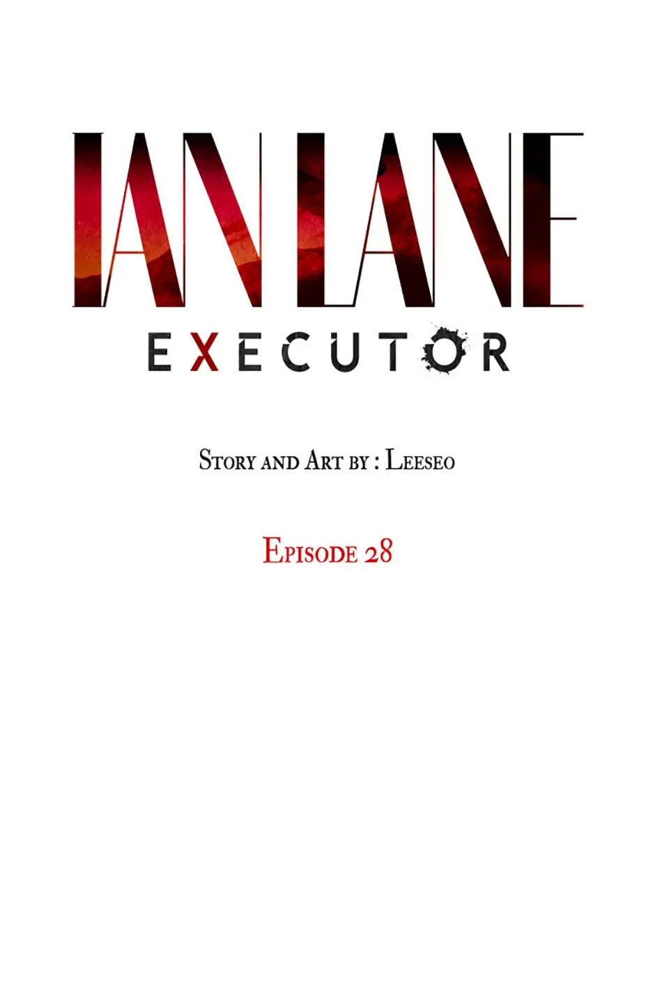 Ian Lane: Executor - Page 1