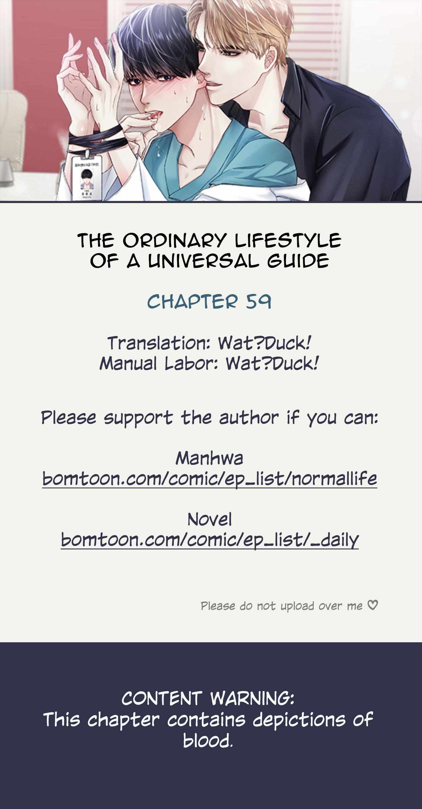 Ordinary Daily Life Of An Omegaverse Guide Chapter 59 - Picture 1