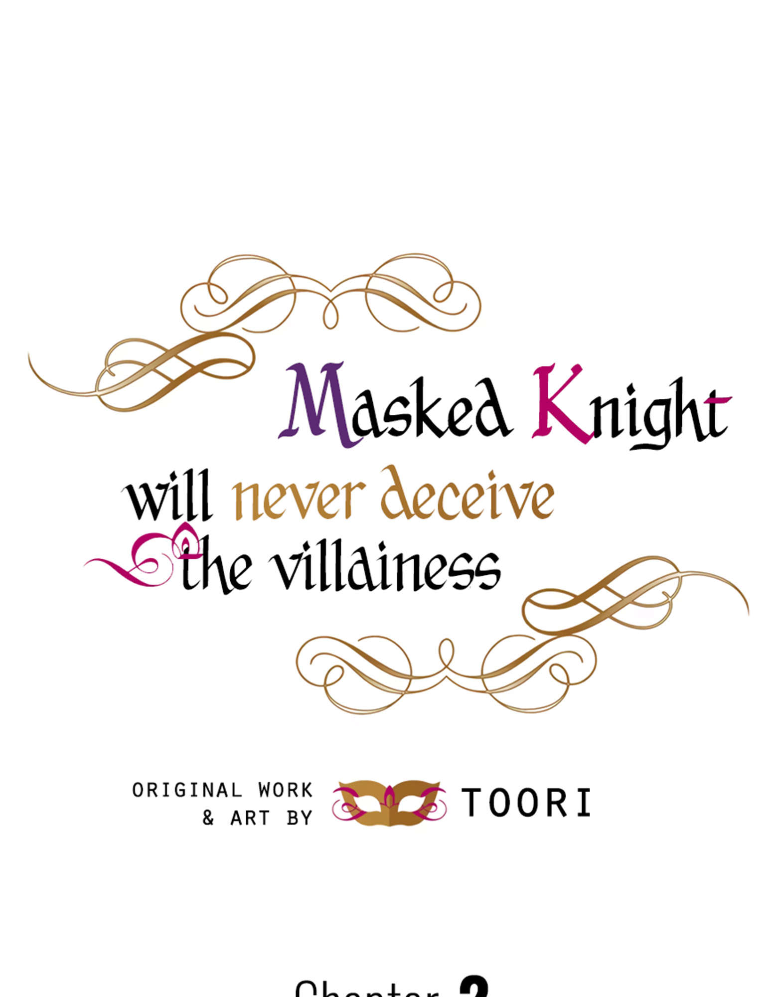 Masked Knight Will Never Deceive The Villainess Chapter 2 - Picture 2