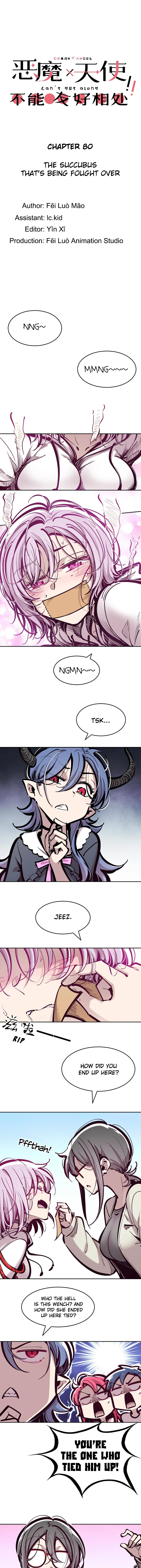 Demon X Angel, Can't Get Along! Chapter 80: The Succubus That's Being Fought Over - Picture 1