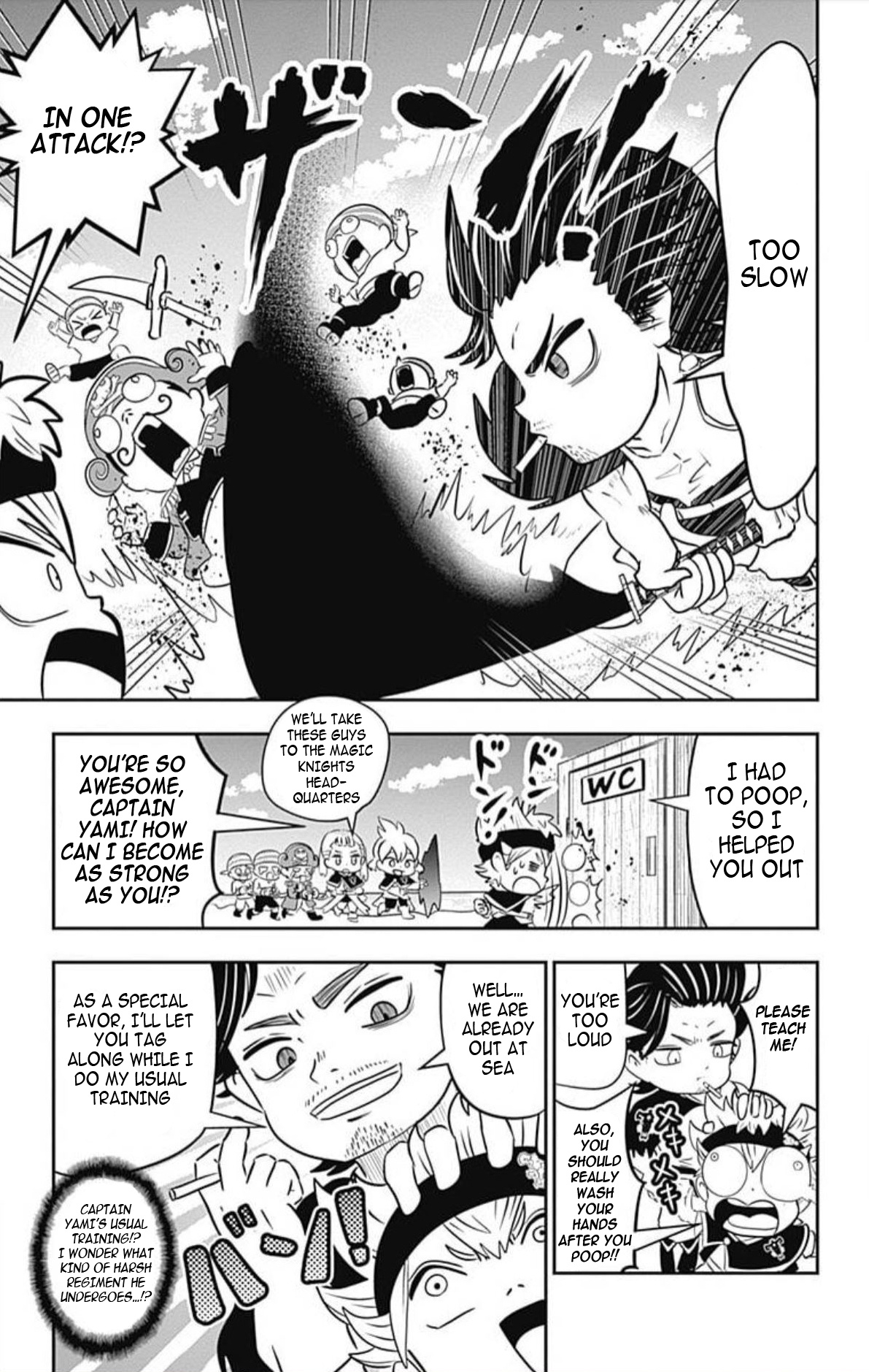 Black Clover Sd - Asta's Road To The Wizard King Vol.3 Chapter 11: Showdown At The Mysterious Ghost Ship!! - Picture 3