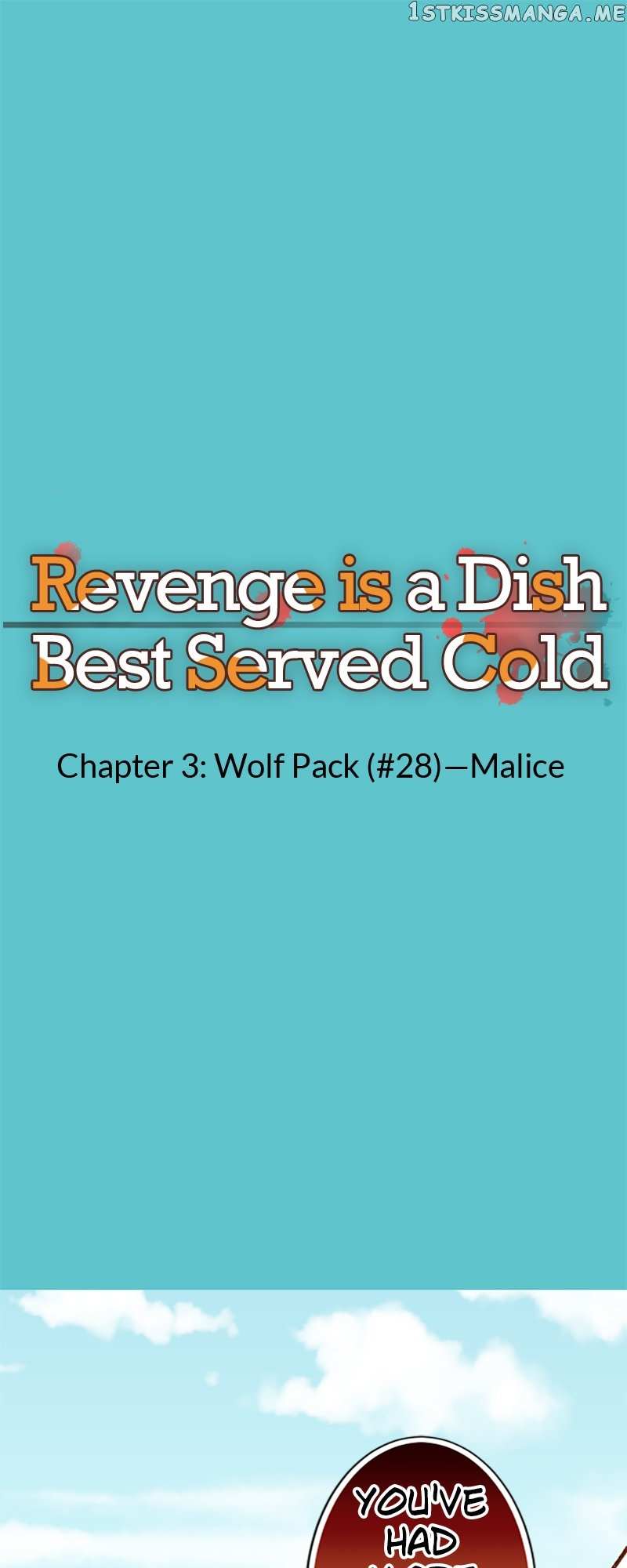Revenge Is A Dish Best Served Cold - Page 1