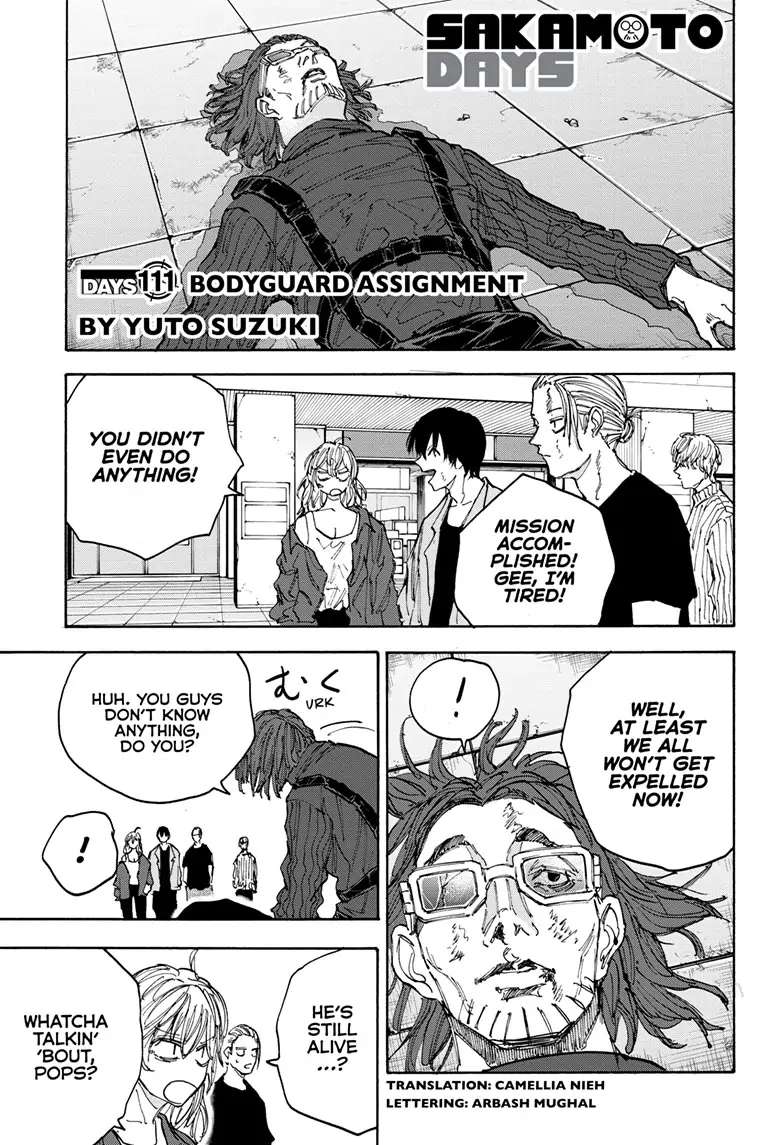 Sakamoto Days Chapter 111 - Picture 2
