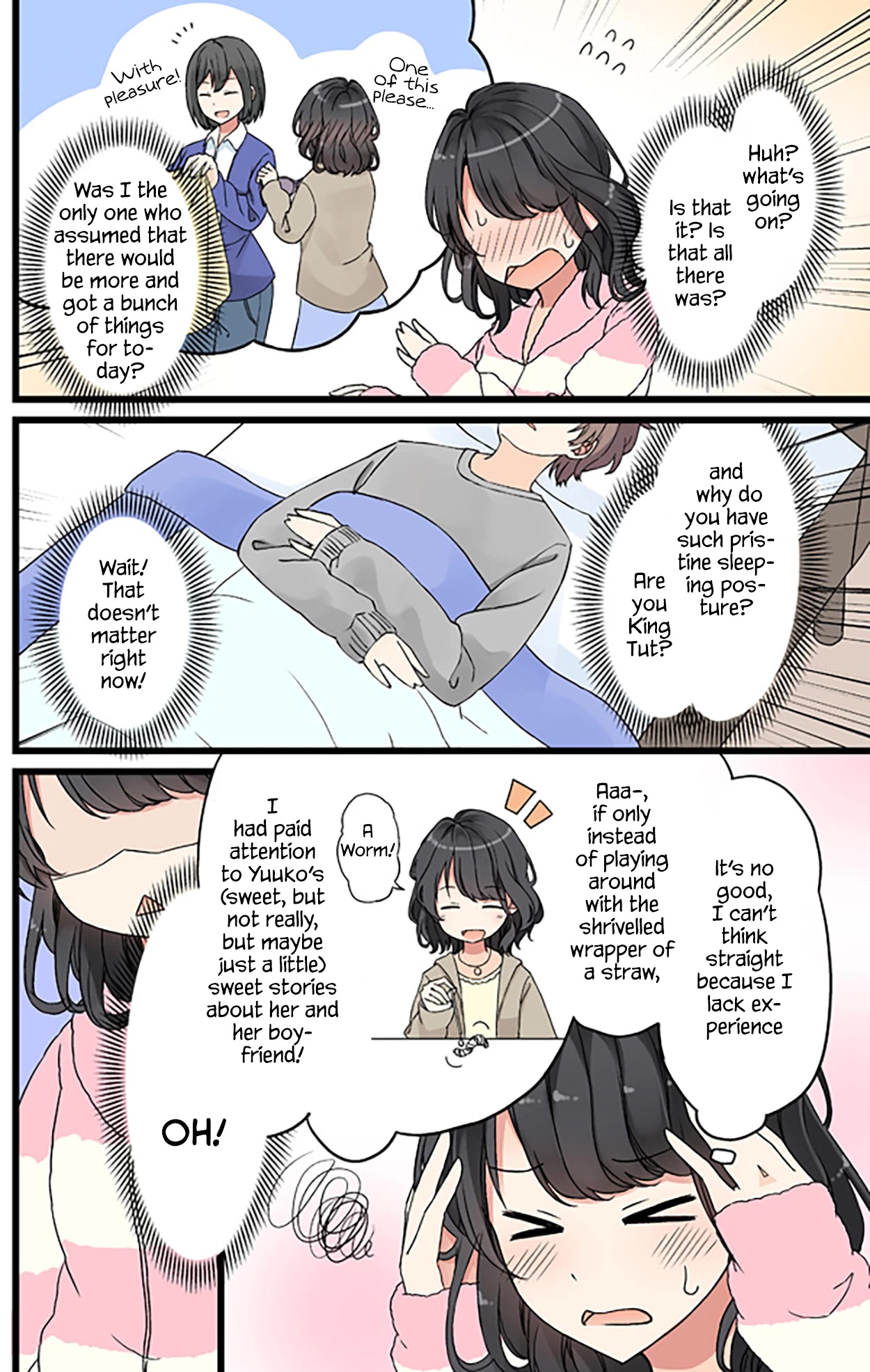Girls À La Carte Chapter 36: A Girl With Loud Thoughts And Her First Night Over - Picture 2