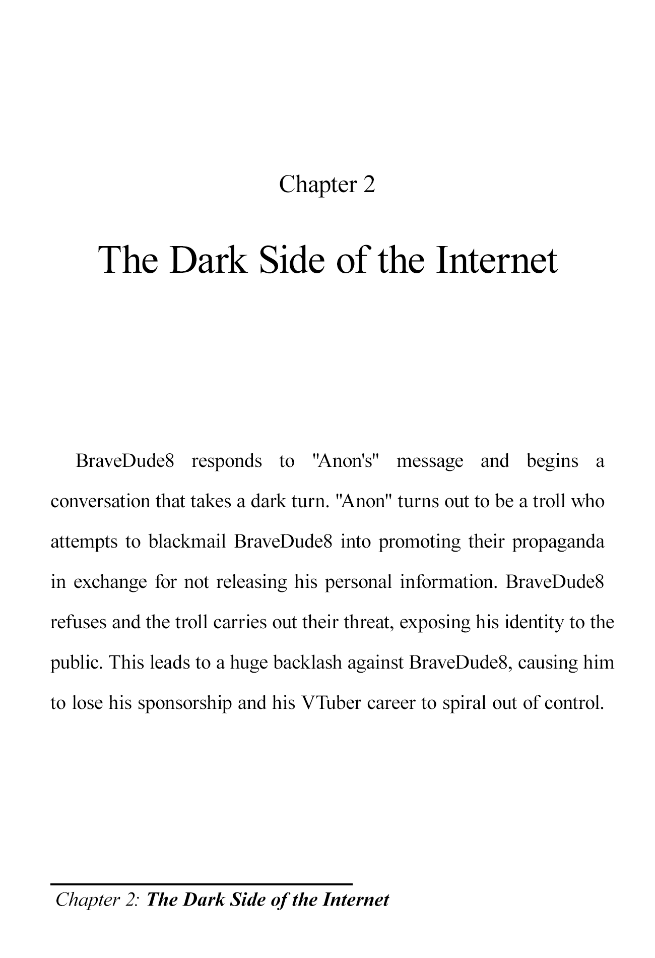 The Brave-Tuber Vol.1 Chapter 2: The Dark Side Of The Internet - Picture 1