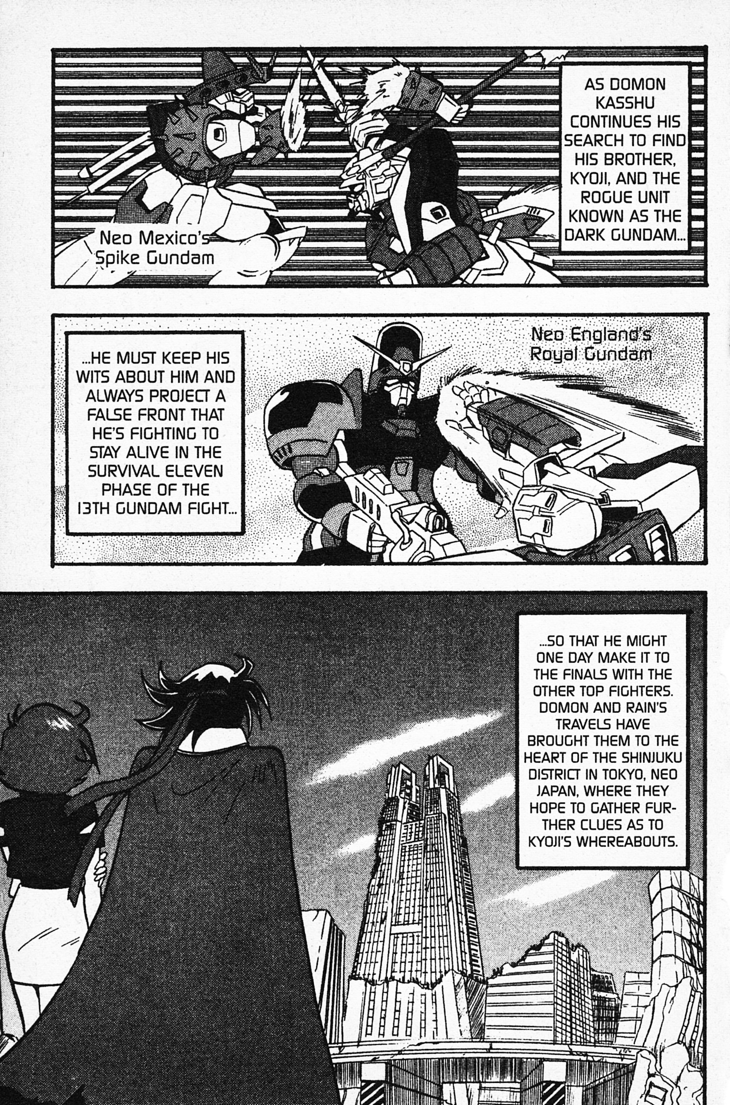 Mobile Fighter G Gundam Vol.1 Chapter 5: The Shuffle Alliance Vs. Master Gundam And The Big Four - Picture 1